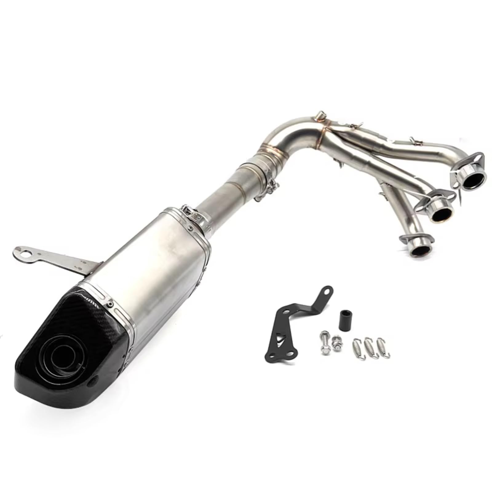 SAQIYEU Motorrad Slip-On Auspuff Kompatibel Mit Yamaha Für MT09 Für FZ09 2022 Komplettsysteme Motorradauspuff Für Escape Modify Front Link Pipe DB Killer SAQIYEU Motorrad Slip-On Auspuff Kompatibel Mit Yamaha Für MT09 Für FZ09 2022 Komplettsysteme Motorradauspuff Für Escape Modify Front Link Pipe DB Killer von SAQIYEU