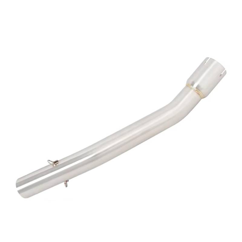 SAQIYEU Motorrad Slip-On Auspuff Kompatibel Mit Yamaha Für YZF-R1 1998 1999 2000 2001 2002 2003 51 Mm Motorradauspuff Für Escape Schalldämpfer Mittelverbindungsrohr DB-Killer-Fleck von SAQIYEU