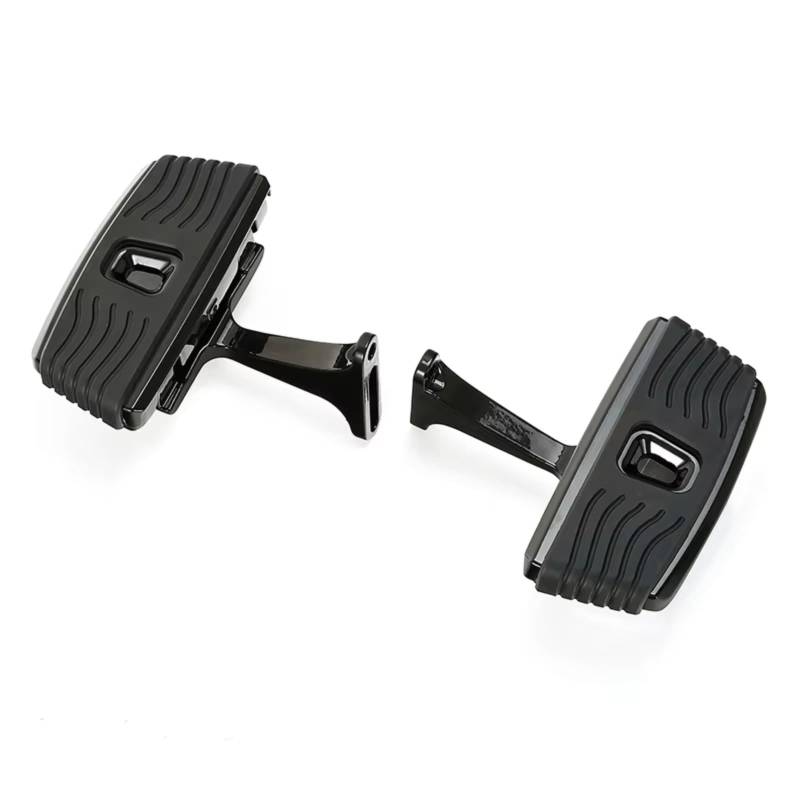 SAQIYEU Motorrad Vorderfußstütze Für Electra Für Street Road Für Glide Motorrad Hinten Passagier Diele Trittbrett Breite Motorrad Fußstütze Universal Motorrad Fußstütze von SAQIYEU