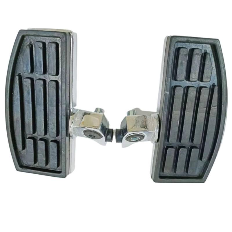 SAQIYEU Motorrad Vorderfußstütze Für Rebel 250 Für CA250 Für CMX250 Für CMX250C Motorrad Vorder Fahrer Diele Trittbrett Universal Motorrad Fußstütze Zubehör von SAQIYEU