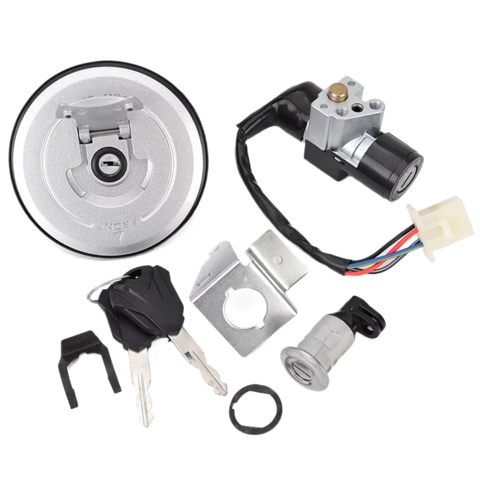 SAQIYEU Motorrad Zündstarterschalter Für MSX125 Für GROM125 AC 2014 2015 35010-K26-910 Lock Set Zündung Schalter Kappe Für Sitz Schloss Schlüssel Motorrad Zubehör SAQIYEU Motorrad Zündstarterschalter Für MSX125 Für GROM125 AC 2014 2015 35010-K26-910 Lock Set Zündung Schalter Kappe Für Sitz Schloss Schlüssel Motorrad Zubehör von SAQIYEU