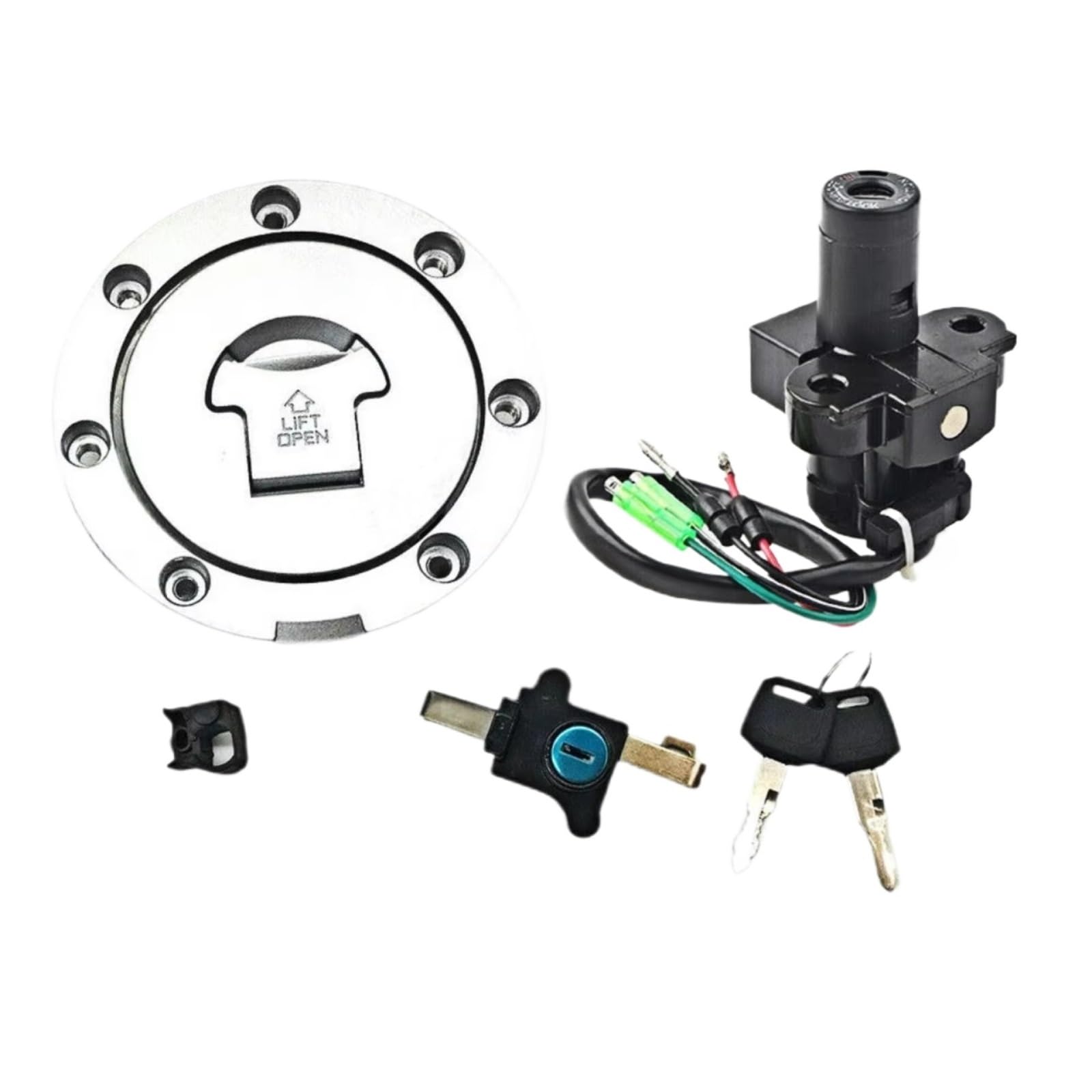 SAQIYEU Motorrad Zündstarterschalter Für NSR125 1993 1994 1995 1996 1997 1998 1999 2000 2001 2002 2003 2004 Motorrad Zündung SwitchGas Kappe Für Sitz Lock Key Set Für Fit SAQIYEU Motorrad Zündstarterschalter Für NSR125 1993 1994 1995 1996 1997 1998 1999 2000 2001 2002 2003 2004 Motorrad Zündung SwitchGas Kappe Für Sitz Lock Key Set Für Fit von SAQIYEU
