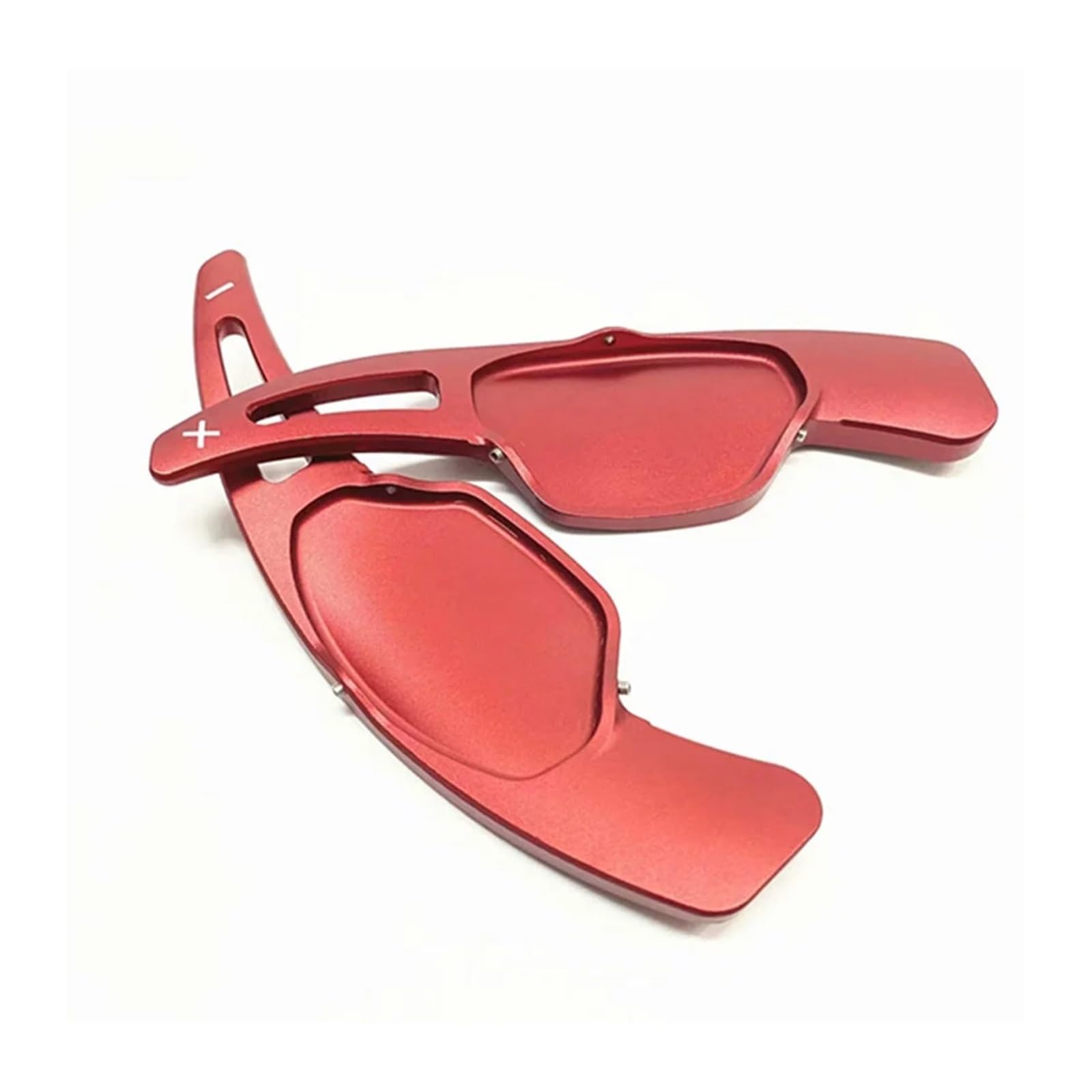 SAQIYEU Paddle Shift Verlängerung Kompatibel Mit Cadillac Für XTS 2013 2014 2015 2016 2017 2018 Autozubehör Aluminiumrad Lenkgetriebe Schaltwippen Schaltwippenverlängerung(Red) von SAQIYEU