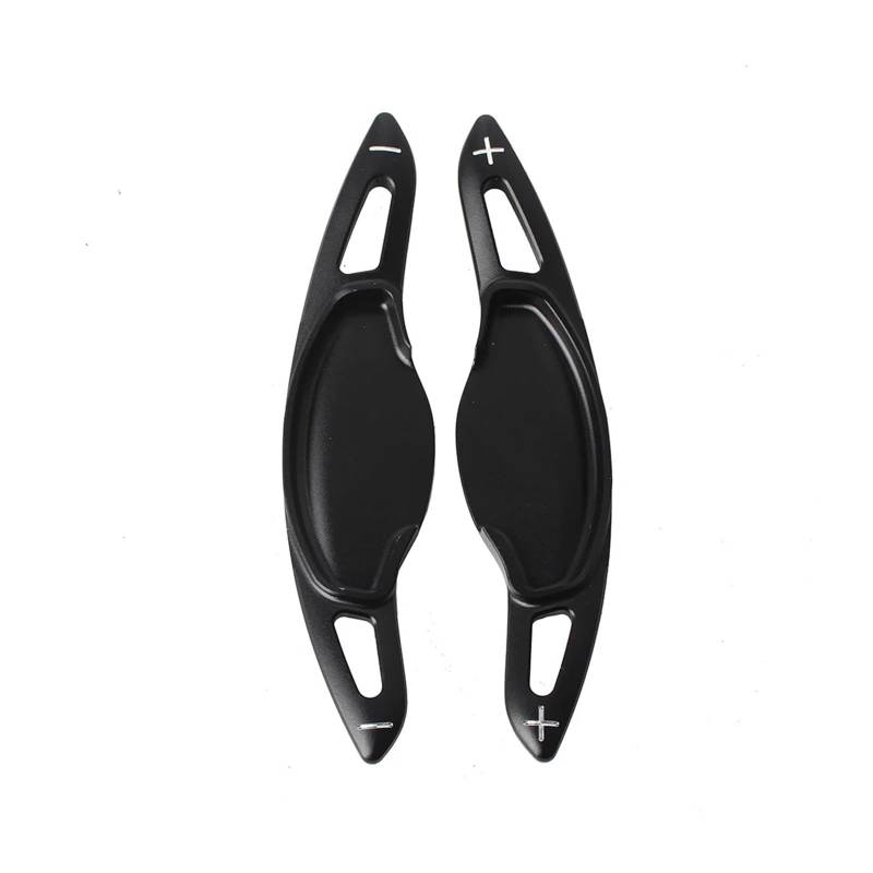 SAQIYEU Paddle Shift Verlängerung Kompatibel Mit Civic 11. 2022 2023, Für Accord, Für CR-V, Für Pilot 2023 2024, Lenkrad-Schaltwippenverlängerung Aus Aluminiumlegierung(Black) von SAQIYEU