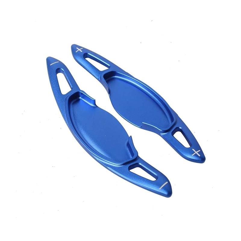 SAQIYEU Paddle Shift Verlängerung Kompatibel Mit Civic 11. 2022 2023, Für Accord, Für CR-V, Für Pilot 2023 2024, Lenkrad-Schaltwippenverlängerung Aus Aluminiumlegierung(Blue) von SAQIYEU