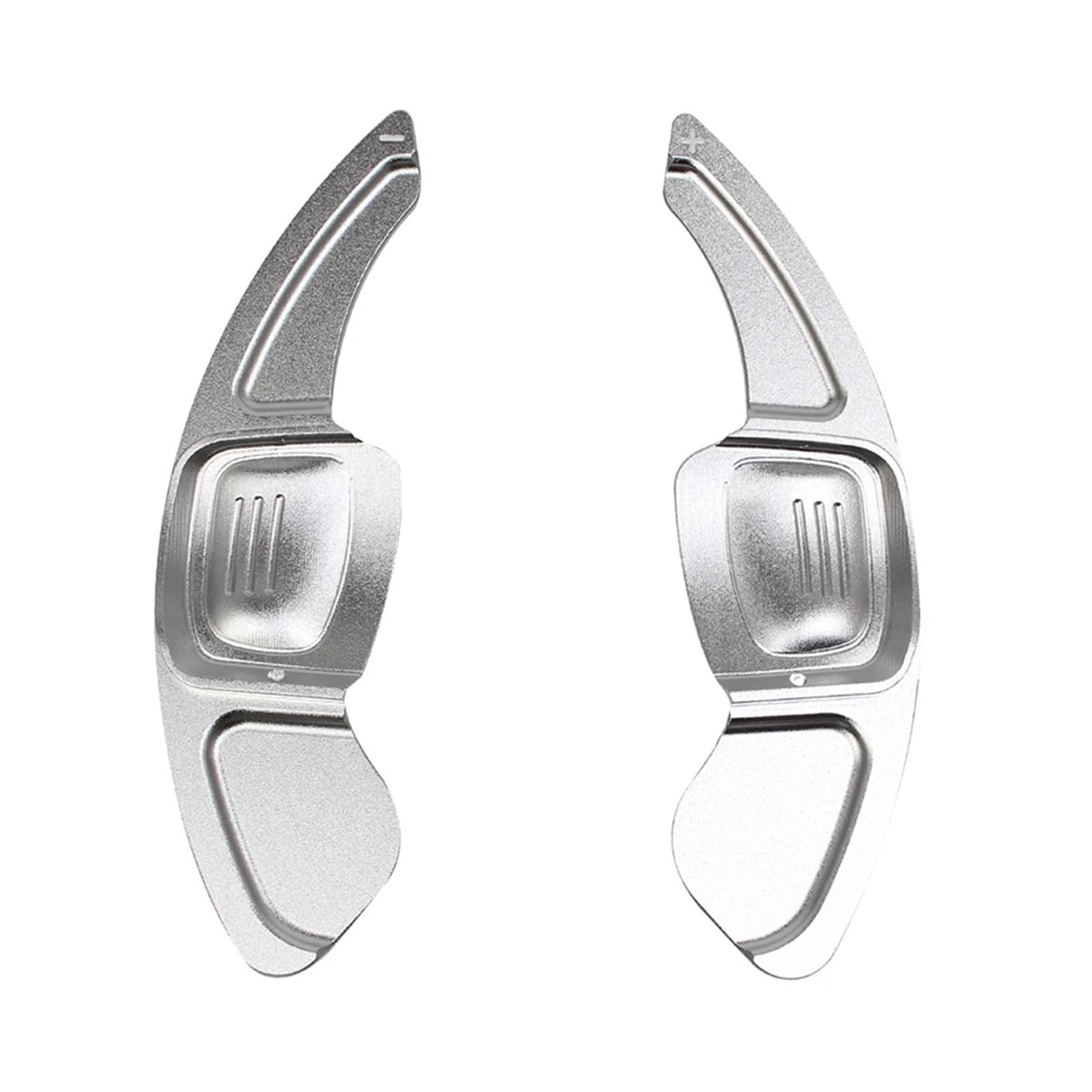 SAQIYEU Paddle Shift Verlängerung Kompatibel Mit Ford Für Mondeo 2013 2014 2015 2016 2017 2018 2019 Auto-Schaltwippen Lenkrad-Schaltwippen Erweitertes Schalthebelzubehör(Silver) von SAQIYEU