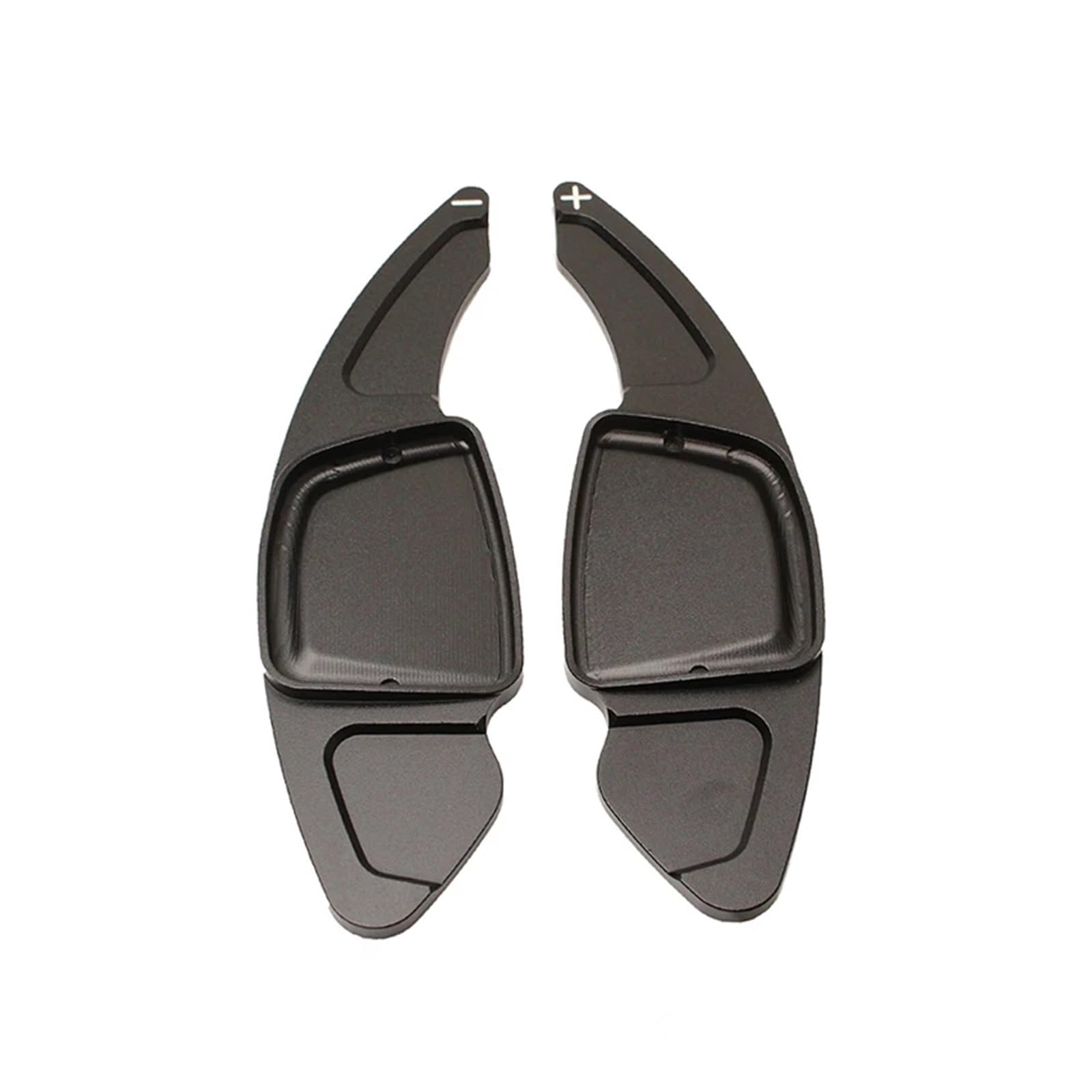 SAQIYEU Paddle Shift Verlängerung Kompatibel Mit Für A3 8Y A4 A5 2020 2021 Auto-Schaltwippen Paddelverlängerung Lenkrad-Schaltwippen Und Verlängerung Dekoratives Zubehör(Black) von SAQIYEU