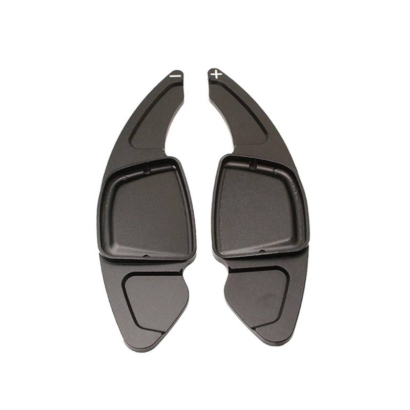 SAQIYEU Paddle Shift Verlängerung Kompatibel Mit Für A3 8Y A4 A5 2020 2021 Auto-Schaltwippen Paddelverlängerung Lenkrad-Schaltwippen Und Verlängerung Dekoratives Zubehör(Black) von SAQIYEU