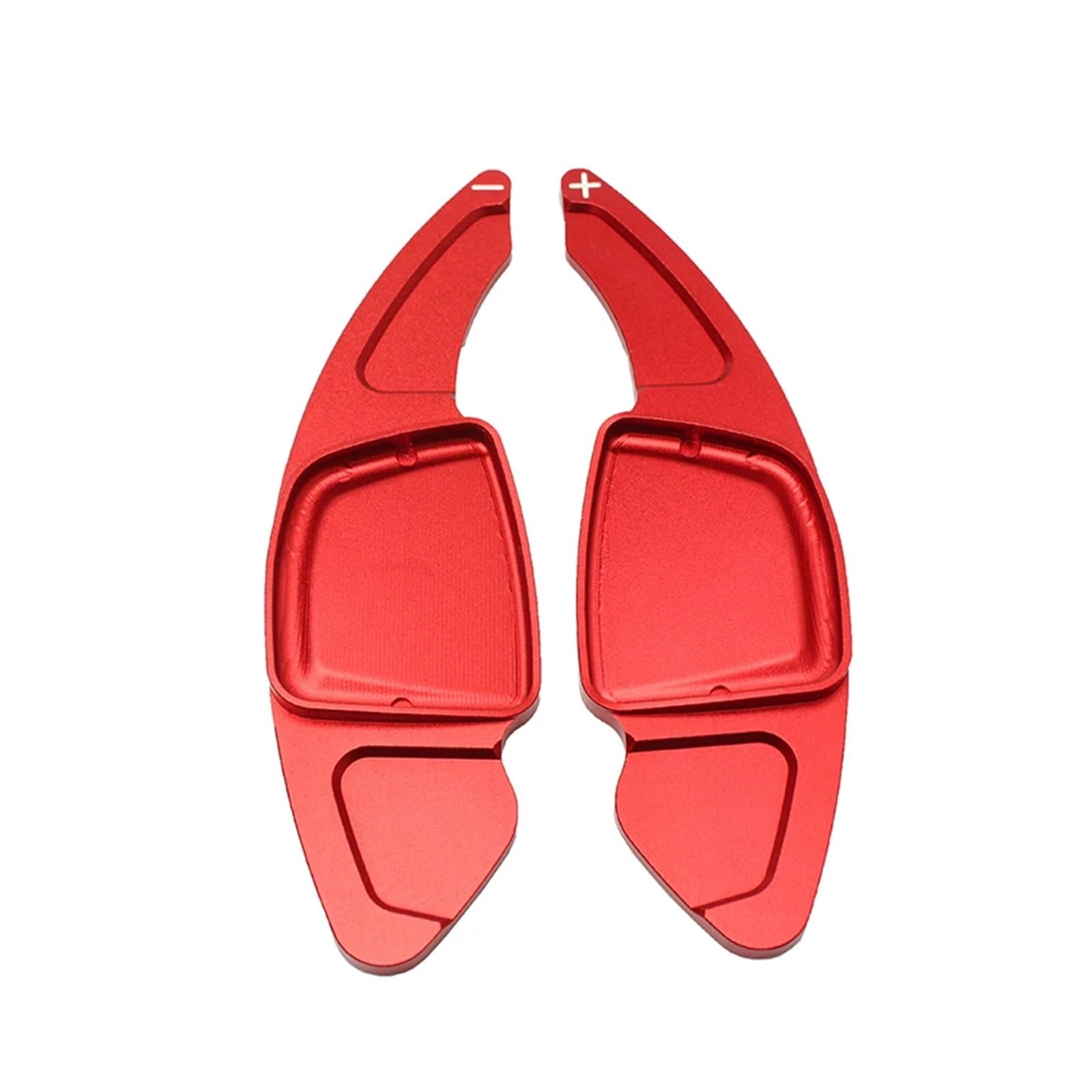 SAQIYEU Paddle Shift Verlängerung Kompatibel Mit Für A3 8Y A4 A5 2020 2021 Auto-Schaltwippen Paddelverlängerung Lenkrad-Schaltwippen Und Verlängerung Dekoratives Zubehör(Red) von SAQIYEU