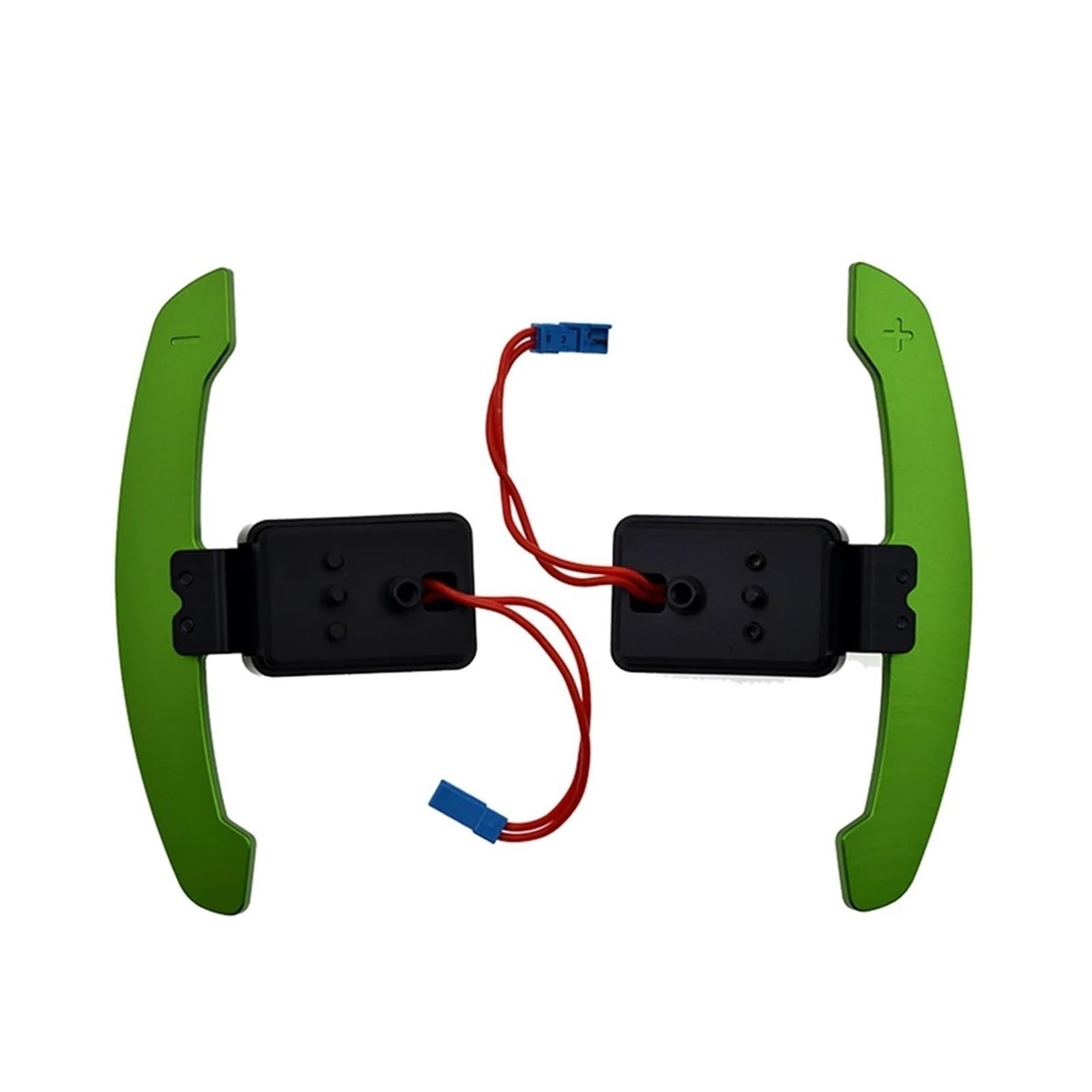 SAQIYEU Paddle Shift Verlängerung Kompatibel Mit Für Serie 3 5 6 7 G20 G30 G87 M2 M3 M4 F20 F30 F45, Magnetische Schaltwippe Aus Aluminiumlegierung Fürs Auto Lenkrad-Schaltwippen-Umrüstung(Green) von SAQIYEU