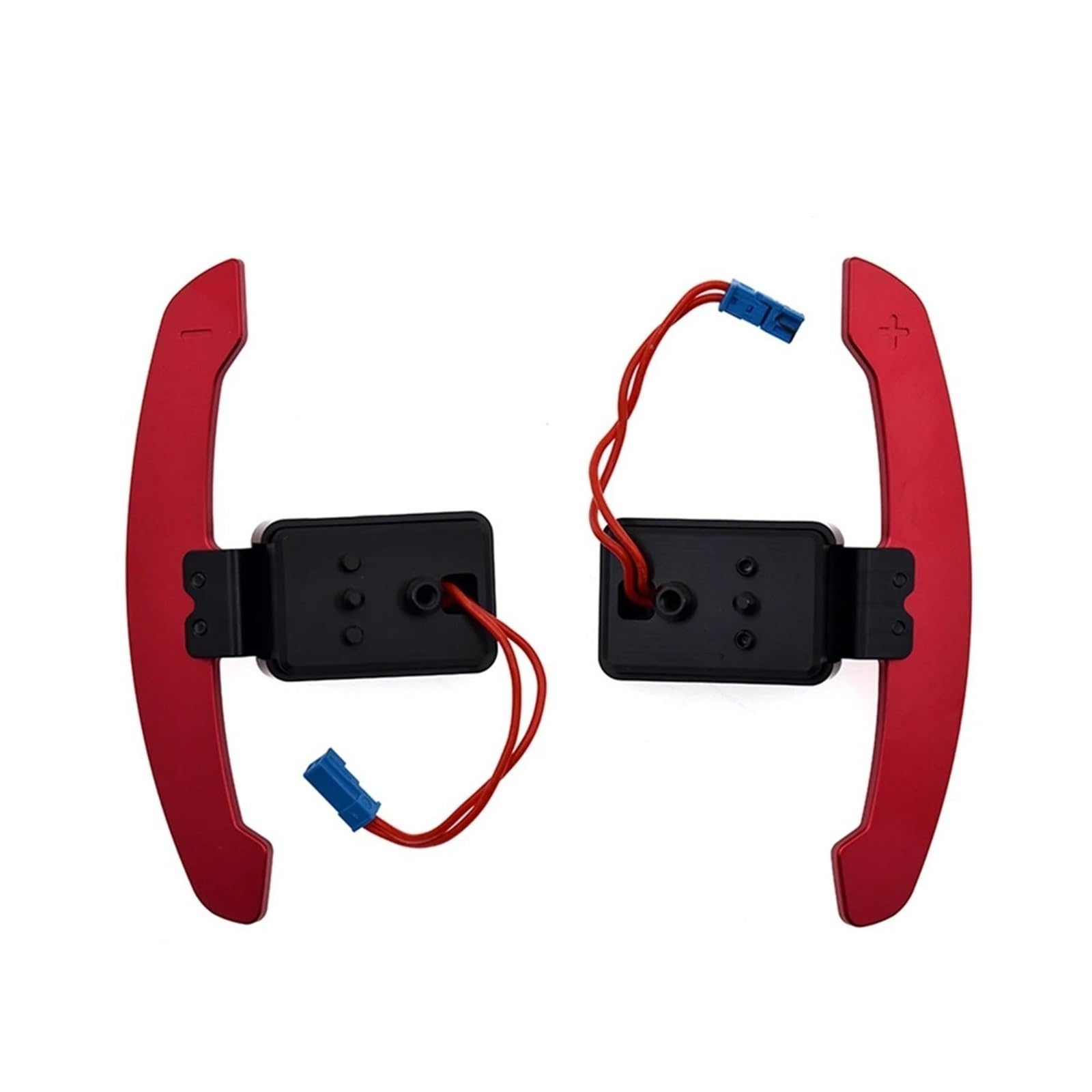 SAQIYEU Paddle Shift Verlängerung Kompatibel Mit Für Serie 3 5 6 7 G20 G30 G87 M2 M3 M4 F20 F30 F45, Magnetische Schaltwippe Aus Aluminiumlegierung Fürs Auto Lenkrad-Schaltwippen-Umrüstung(Red) von SAQIYEU