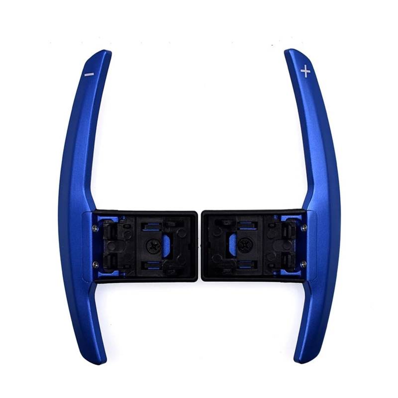 SAQIYEU Paddle Shift Verlängerung Kompatibel Mit Für X5 X6 2017 2018 I8 2016 2017 2018 Auto-Schaltwippen Aus Aluminiumlegierung Paddelverlängerung Lenkrad-Schaltwippe(Blue) von SAQIYEU