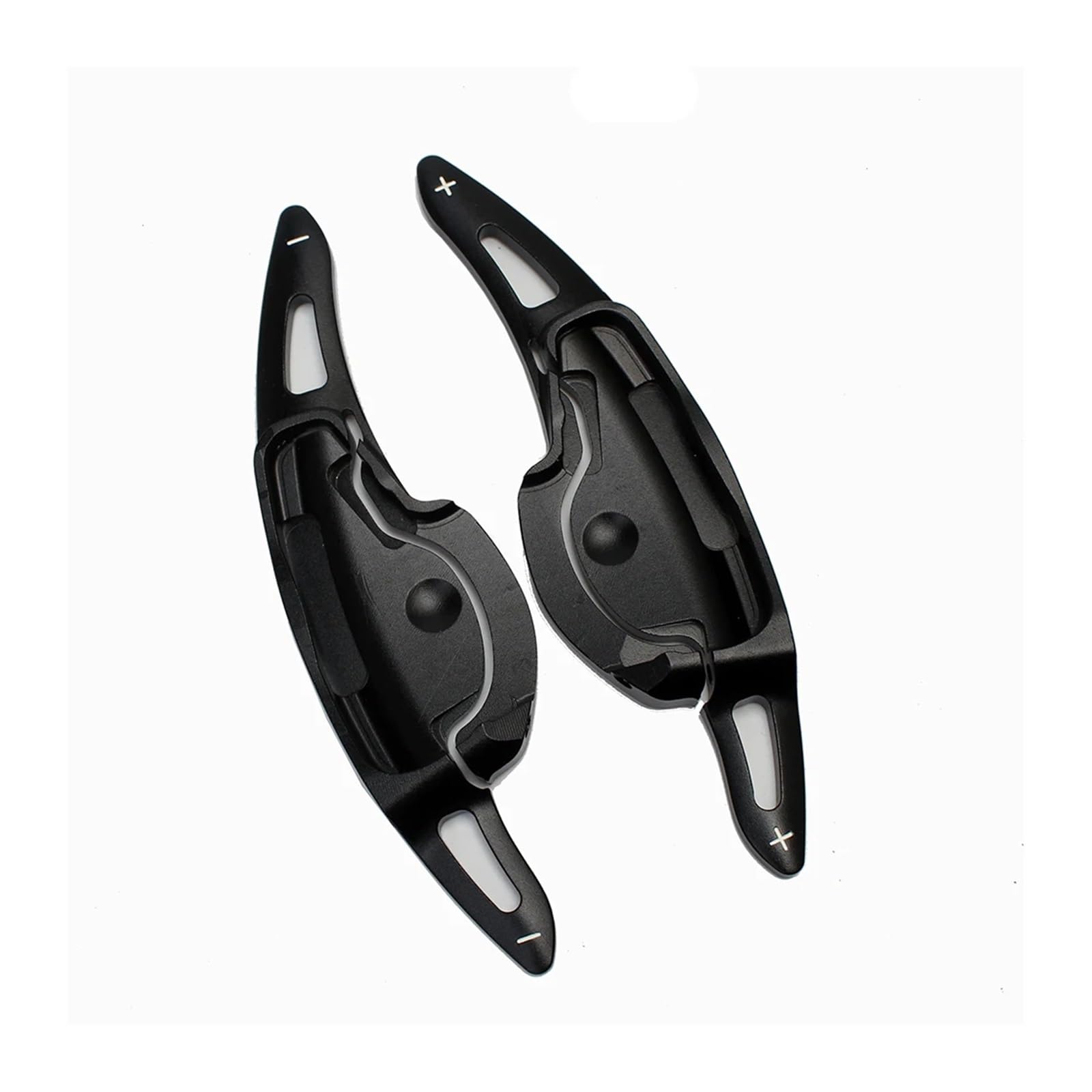 SAQIYEU Paddle Shift Verlängerung Kompatibel Mit Hyundai Für Lafesta 2019 2020 2021, Paar Auto-Schaltwippen, Lenkrad-Schaltwippe, Schaltverlängerung Aus Aluminiumlegierung, Autozubehör(Black) von SAQIYEU