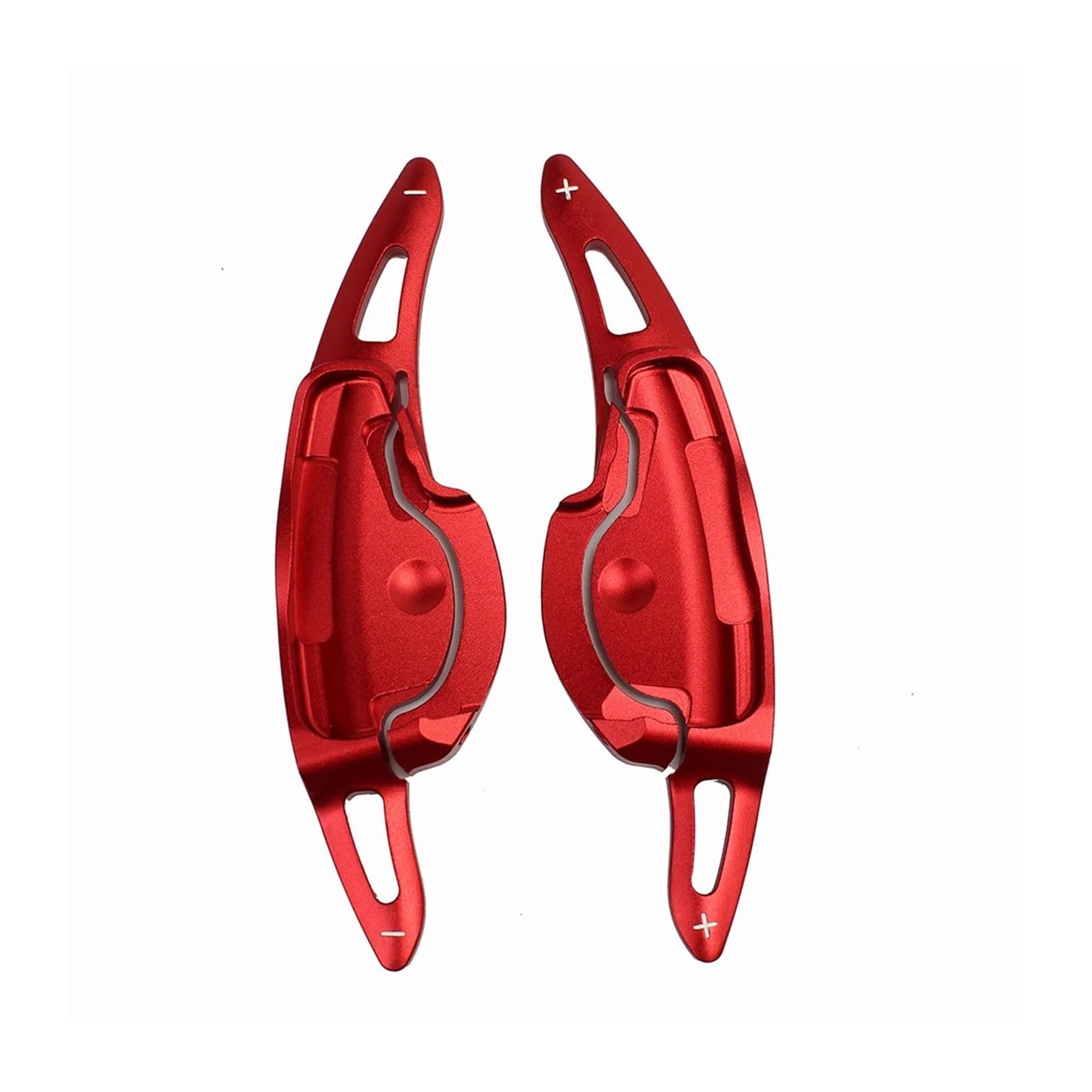 SAQIYEU Paddle Shift Verlängerung Kompatibel Mit Hyundai Für Lafesta 2019 2020 2021, Paar Auto-Schaltwippen, Lenkrad-Schaltwippe, Schaltverlängerung Aus Aluminiumlegierung, Autozubehör(Red) von SAQIYEU