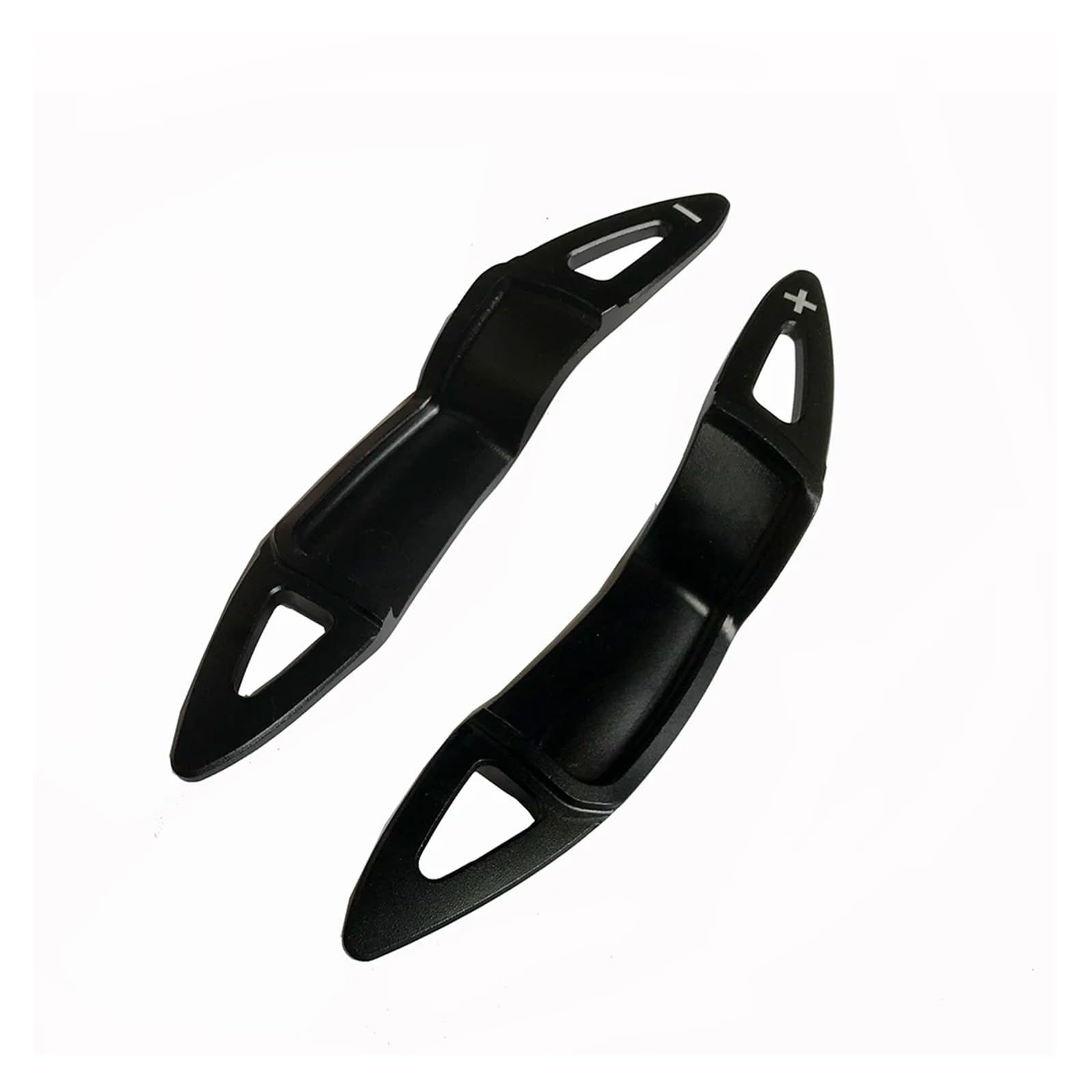 SAQIYEU Paddle Shift Verlängerung Kompatibel Mit Mini Für Cooper S Für JCW R55 R56 R57 R58 R59 Für R60 R61 Auto-Schaltwippen Lenkrad-Schaltwippen-Schalthebel Verlängern(Black) von SAQIYEU