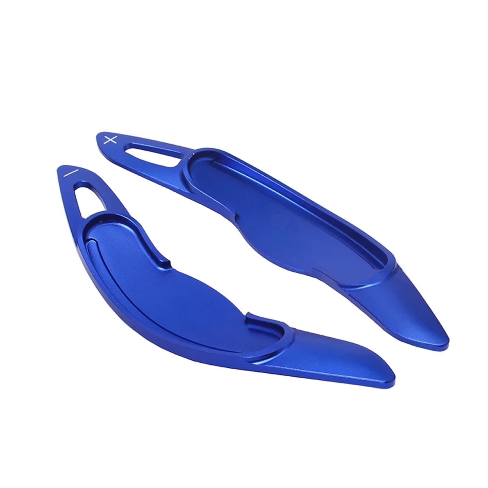 SAQIYEU Paddle Shift Verlängerung Kompatibel Mit Mini Für MK3 F54 F55 F56 F57 Für F60 Für Cooper S Für JCW Für Clubman Auto-Schaltwippen Lenkrad-Schaltwippenverlängerung(Blue) von SAQIYEU