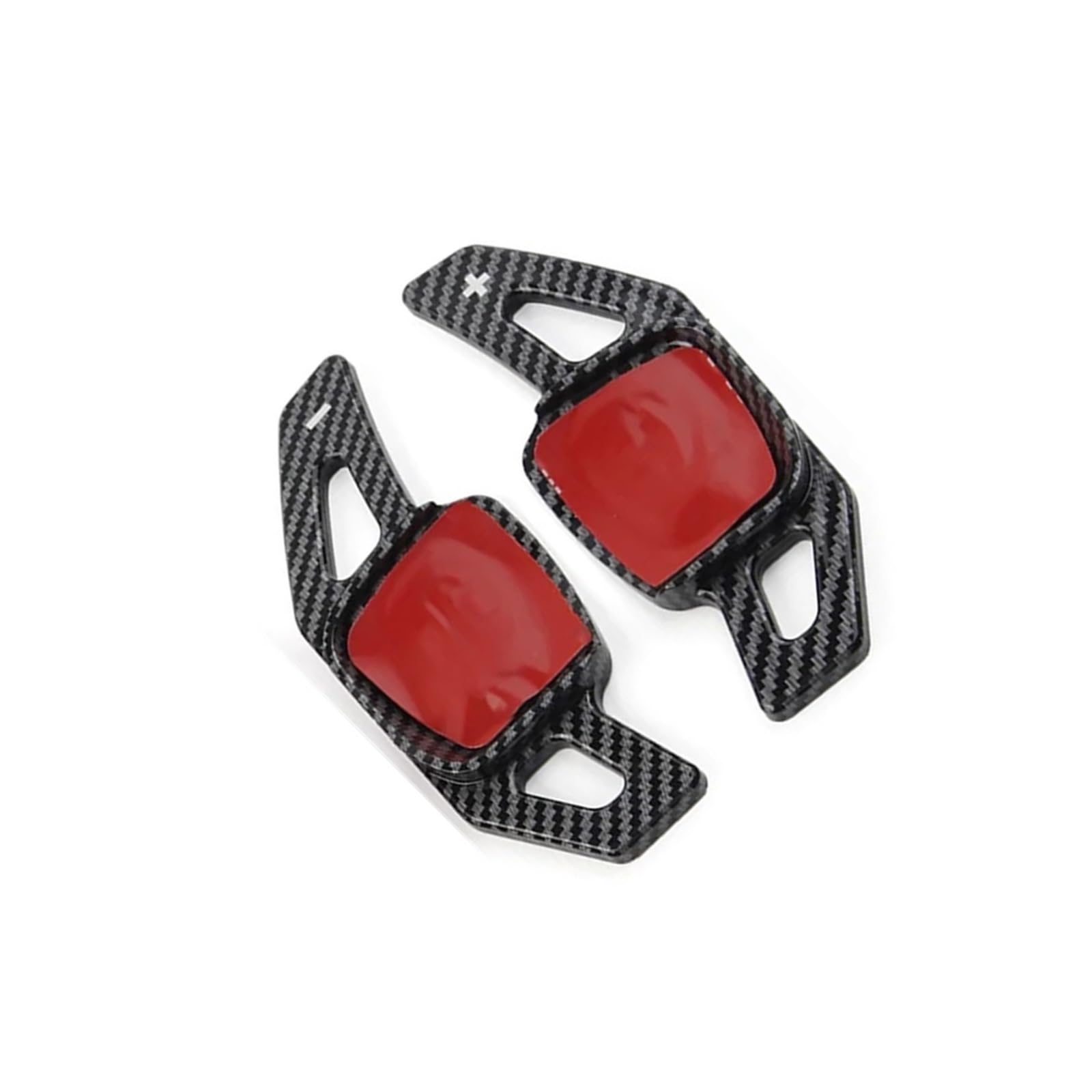 SAQIYEU Paddle Shift Verlängerung Kompatibel Mit VW Für Atlas Für Teramont Für Passat 2018 2019 2020 2021 2022 Auto-Schaltwippen Lenkrad-Schaltwippenverlängerung Dekoratives Zubehör(Black) von SAQIYEU