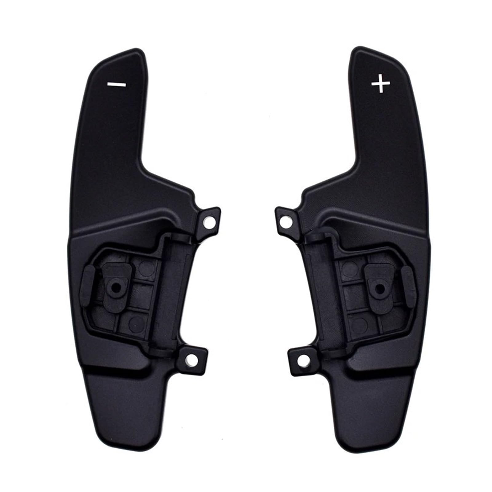 SAQIYEU Paddle Shift Verlängerung Kompatibel Mit VW Für Golf 7 Für GTI 2015 2016 2017 2018 2019 2020 Lenkrad-Schaltwippenverlängerung Aus Aluminiumlegierung(Black) von SAQIYEU