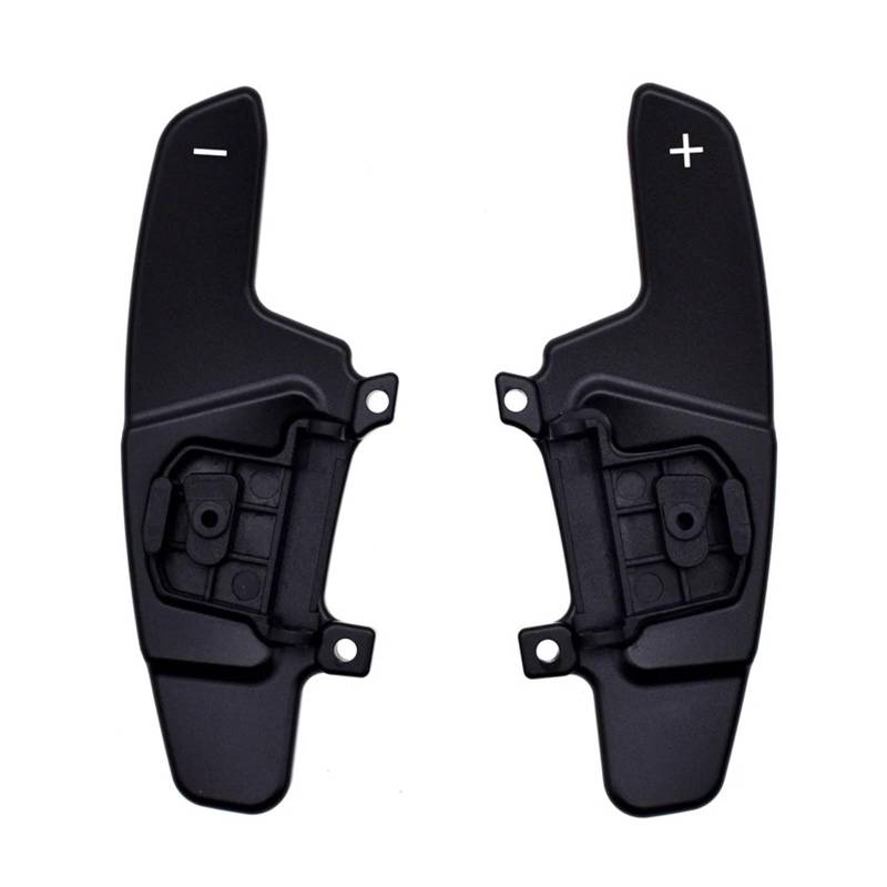 SAQIYEU Paddle Shift Verlängerung Kompatibel Mit VW Für Golf 7 Für GTI 2015 2016 2017 2018 2019 2020 Lenkrad-Schaltwippenverlängerung Aus Aluminiumlegierung(Black) von SAQIYEU