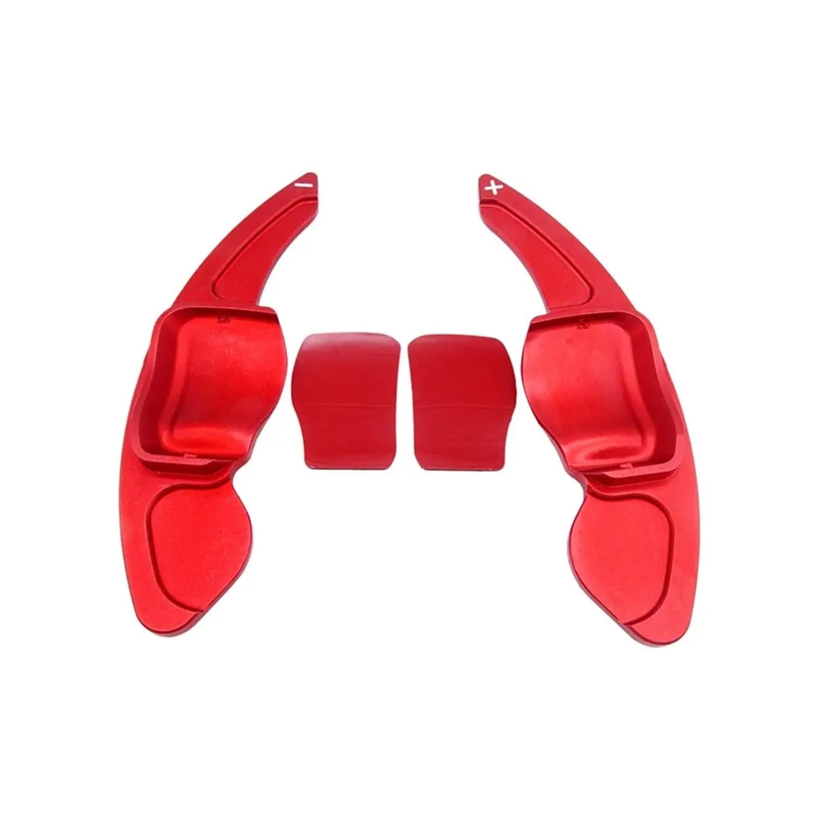 SAQIYEU Paddle Shift Verlängerung Kompatibel Mit VW Für Golf MK5 MK6 32 Auto-Schaltwippen Schaltwippenverlängerung Lenkrad-Schaltwippenverlängerung Dekoratives Autozubehör(Red) von SAQIYEU