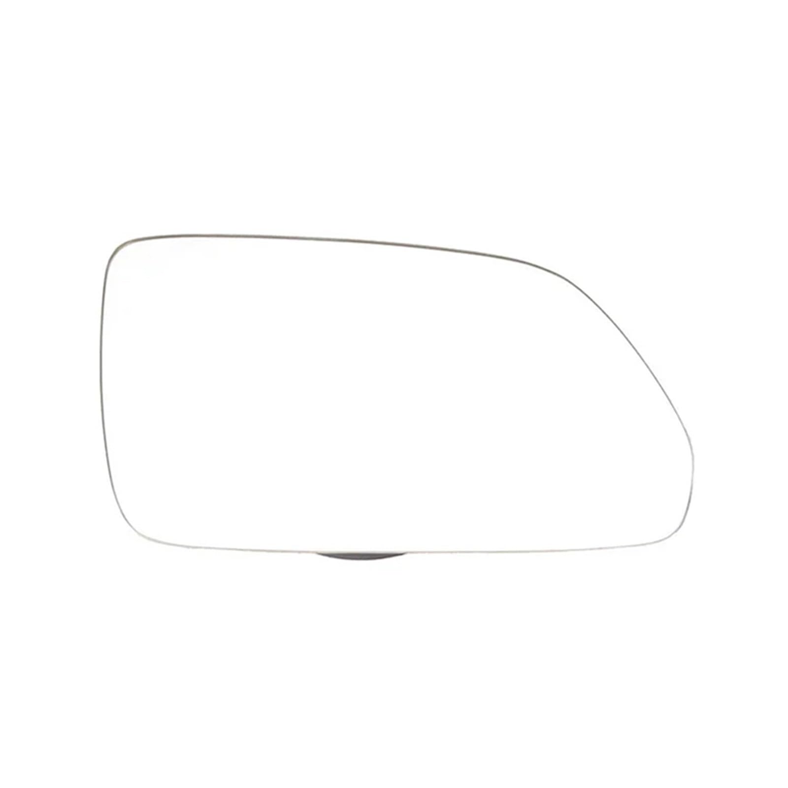 SAQIYEU Seitenspiegel Kompatibel Mit Skoda Für Octavia Typ 1Z 2004 2005 2006 2007 2008 Beheizbares Seitentürspiegelglas Rückspiegel Weiße Linse 6Q0857521(Right) von SAQIYEU