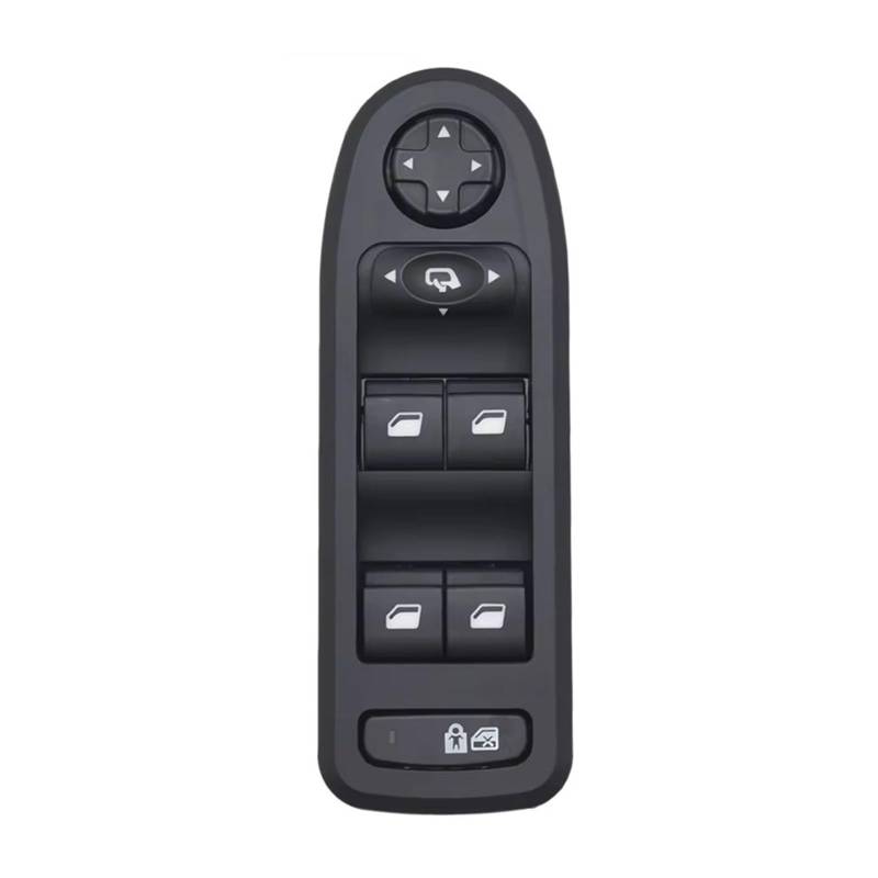 SAQIYEU fensterheber Schalter Kompatibel Mit Citroen Für C4 II 2011 2012 2013 2014 2015 Auto-Elektrik Für Hauptfensterschalter OE: 98054508ZD 96644915XT 98053439 96644915 von SAQIYEU