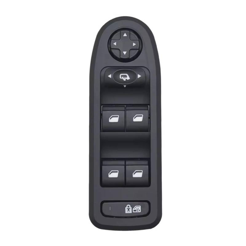 SAQIYEU fensterheber Schalter Kompatibel Mit Citroen Für C4 II 2011 2012 2013 2014 2015 Fensterheberschalter Seitenspiegelknopf OE:98054508ZD 96659465ZD 98053439 von SAQIYEU