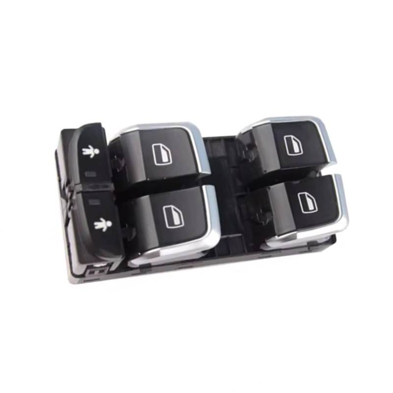 SAQIYEU fensterheber Schalter Kompatibel Mit Für TT 2011 2012 2013 2014 OE:4G0959851 Vorne Links Auto Elektrische Energie Für Master Fenster Control Schalter von SAQIYEU