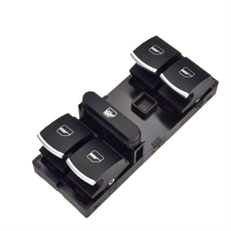 SAQIYEU fensterheber Schalter Kompatibel Mit Skoda Für Superb 3T4 3U4 3T5 2008 2009 2010 2011 2012 2013 2014 2015 Elektrischer Fensterheberschalter 1K4959857 5ND959857(5 Type) von SAQIYEU
