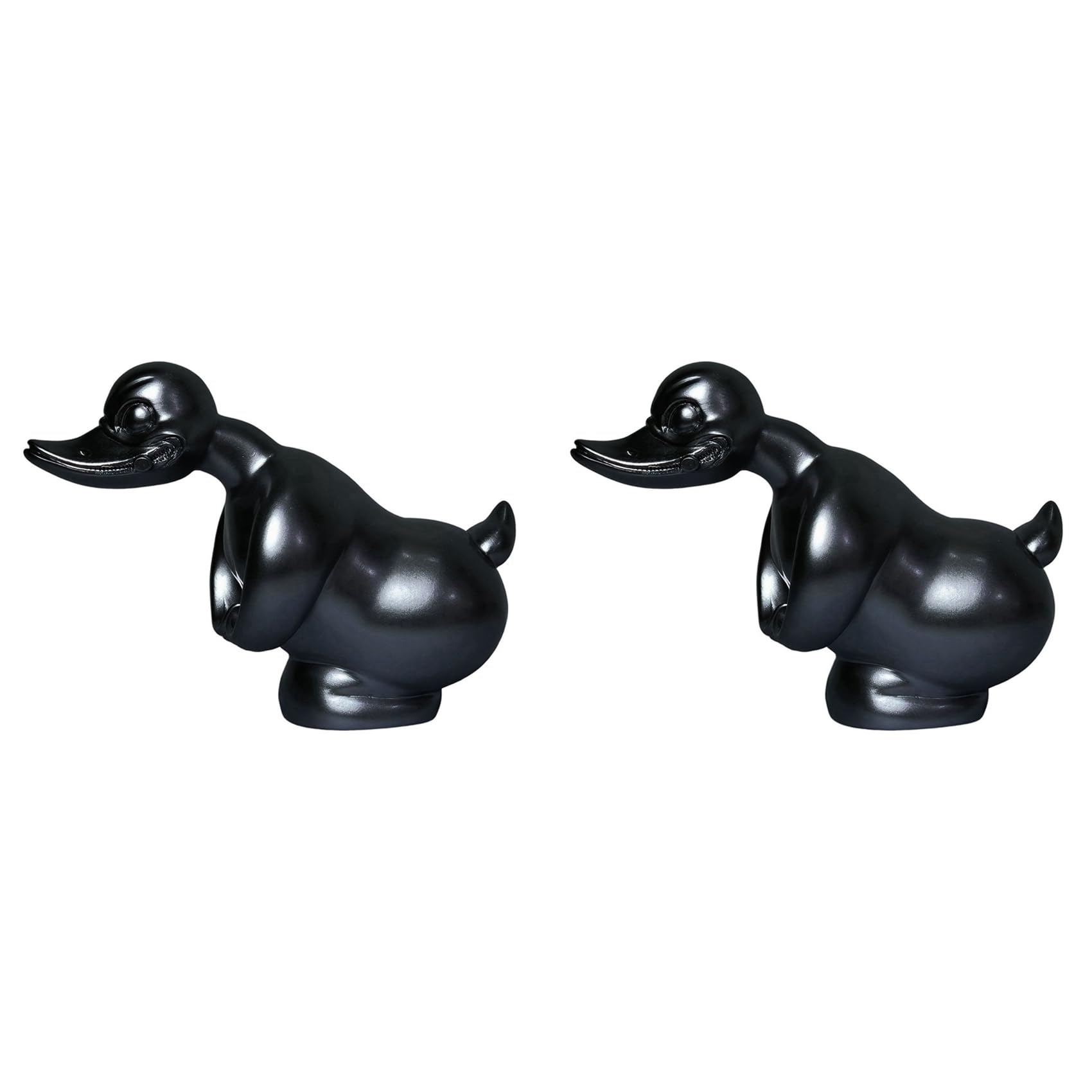 SAROAD 2X Angry Duck Auto-KüHlerfigur Auto-Fronthauben-Aufkleber Auto-Armaturenbrett- Ente DekorationszubehöR, Schwarz SAROAD 2X Angry Duck Auto-KüHlerfigur Auto-Fronthauben-Aufkleber Auto-Armaturenbrett- Ente DekorationszubehöR, Schwarz von SAROAD