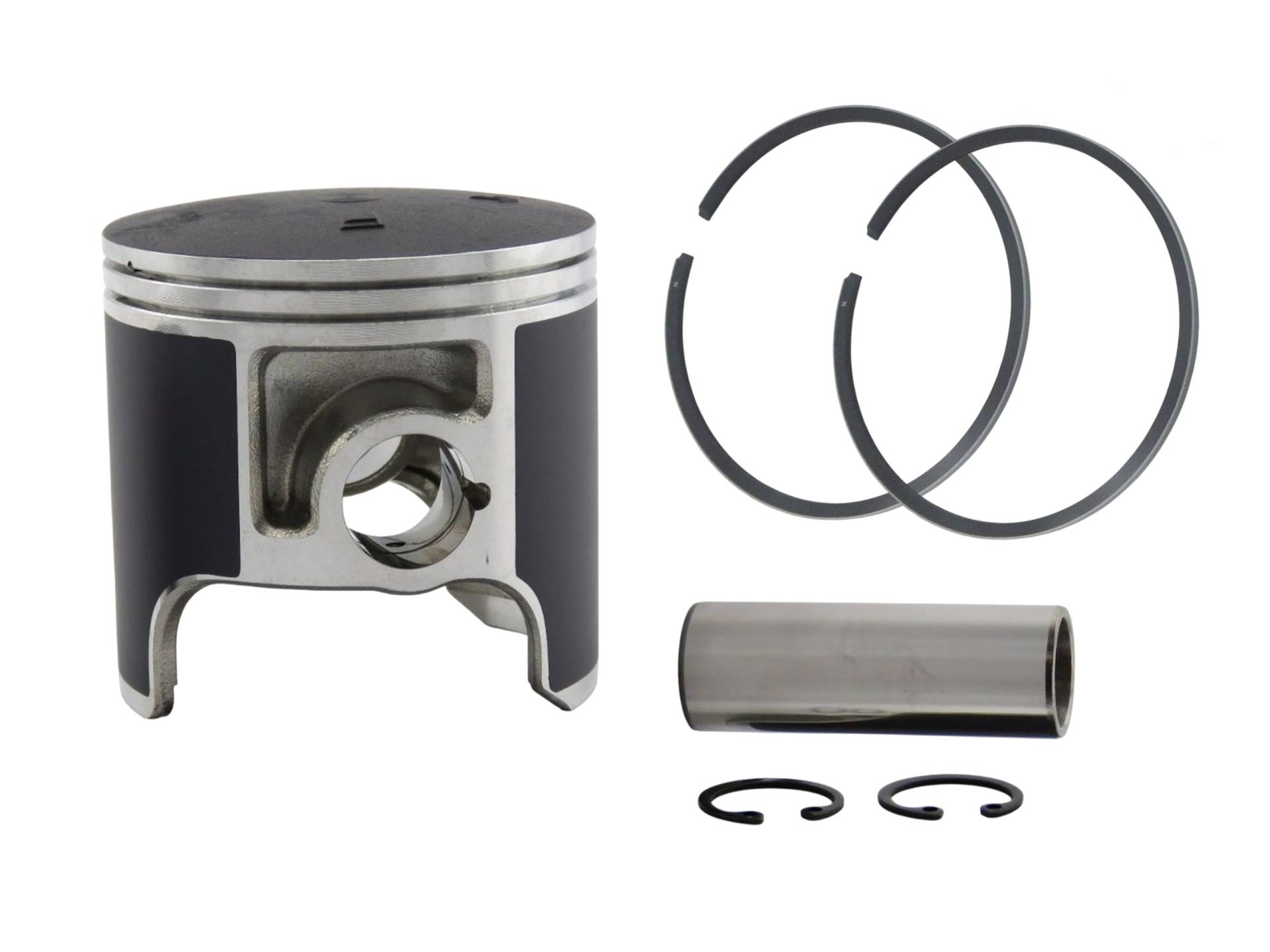 Kolbensatz 6M6-11631-00 (Oversize 1.00) mit Kolbenring kompatibel mit PWC Jet Ski YAMAHA LX/VXR/Super Jet/Wave Runner lll 650 von SARUEIR