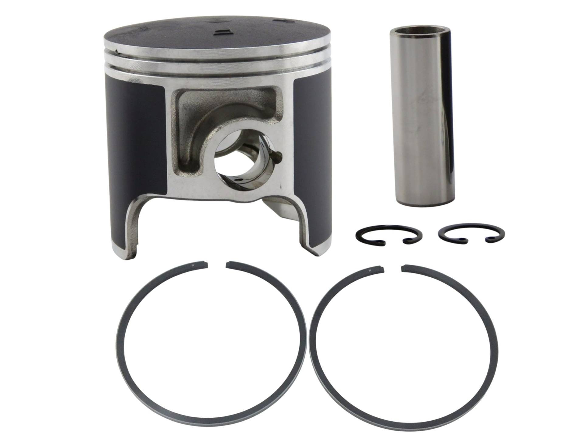Kolbensatz 6M6-11631-00 (STD) mit Kolbenring kompatibel mit PWC Jet Ski YAMAHA LX/VXR/Super Jet/Wave Runner lll 650 von SARUEIR