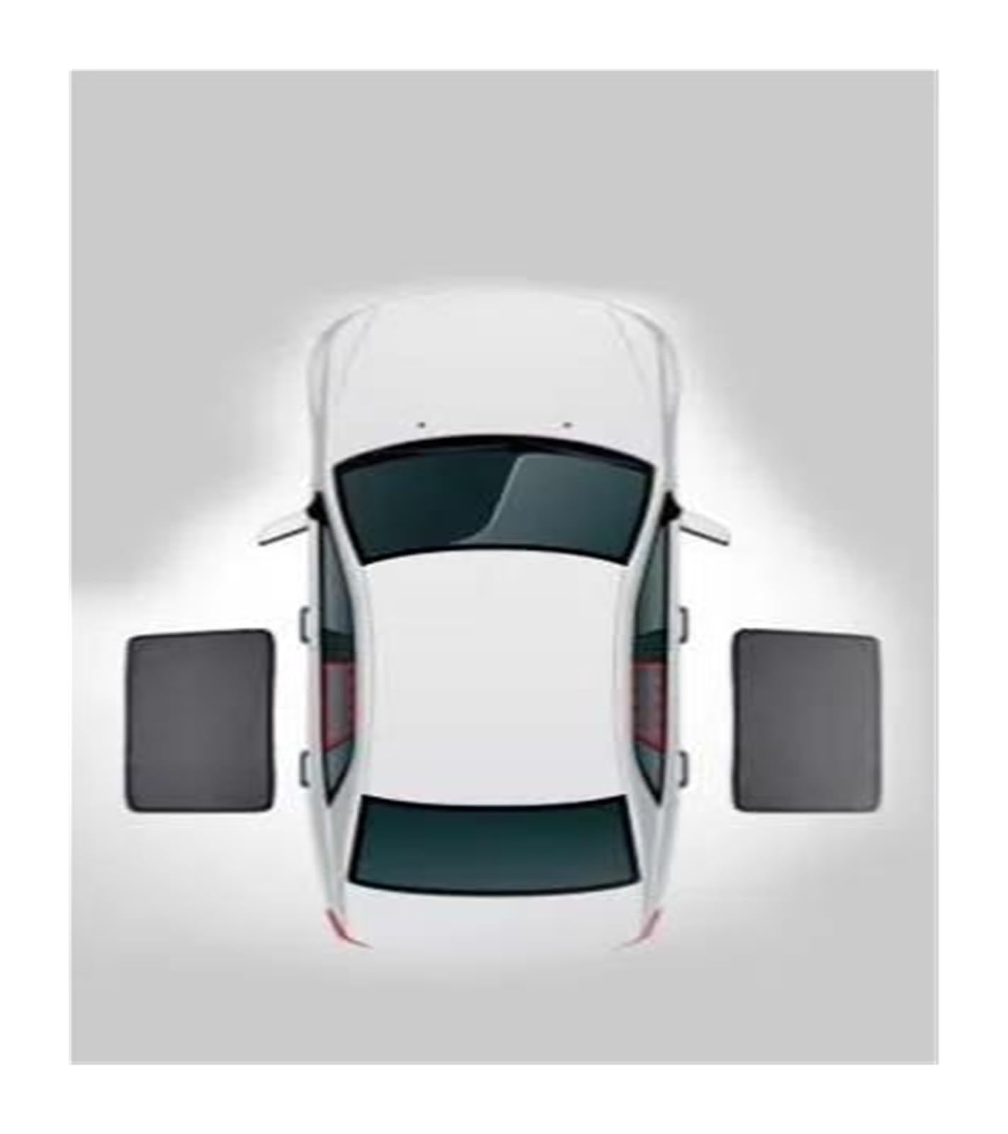 Auto-Fenster-Sonnenschutz, magnetischer Fenstervorhang, Visier für Hyundai für Tucson, Seitenfenster, Netzabdeckung, Fensterblenden (Typ C) von SASFDSG