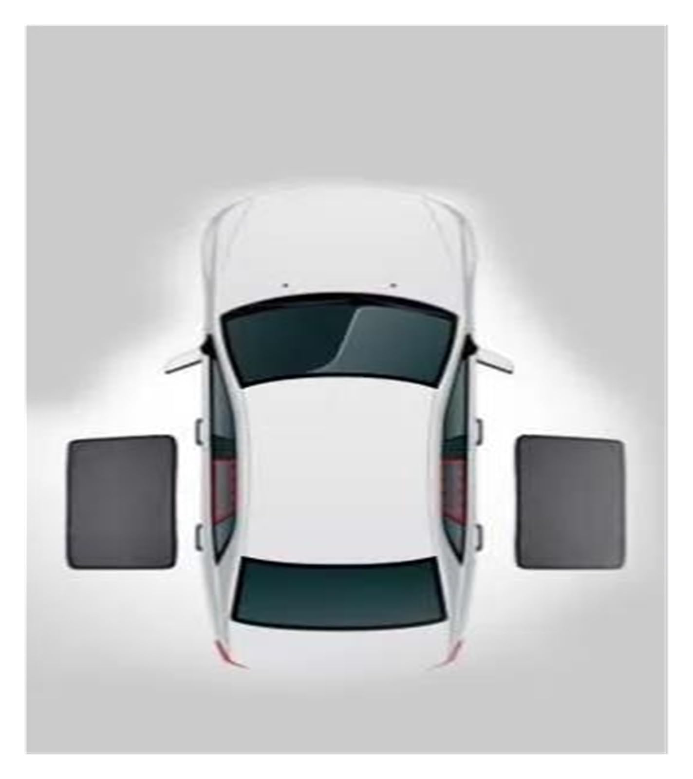 Auto-Sonnenschutz für Toyota Prius 30 für 20 für 50, magnetischer Sonnenschutz für Seitenfenster, Sonnenblende, Isolierung, Fensterblenden (Typ C) von SASFDSG