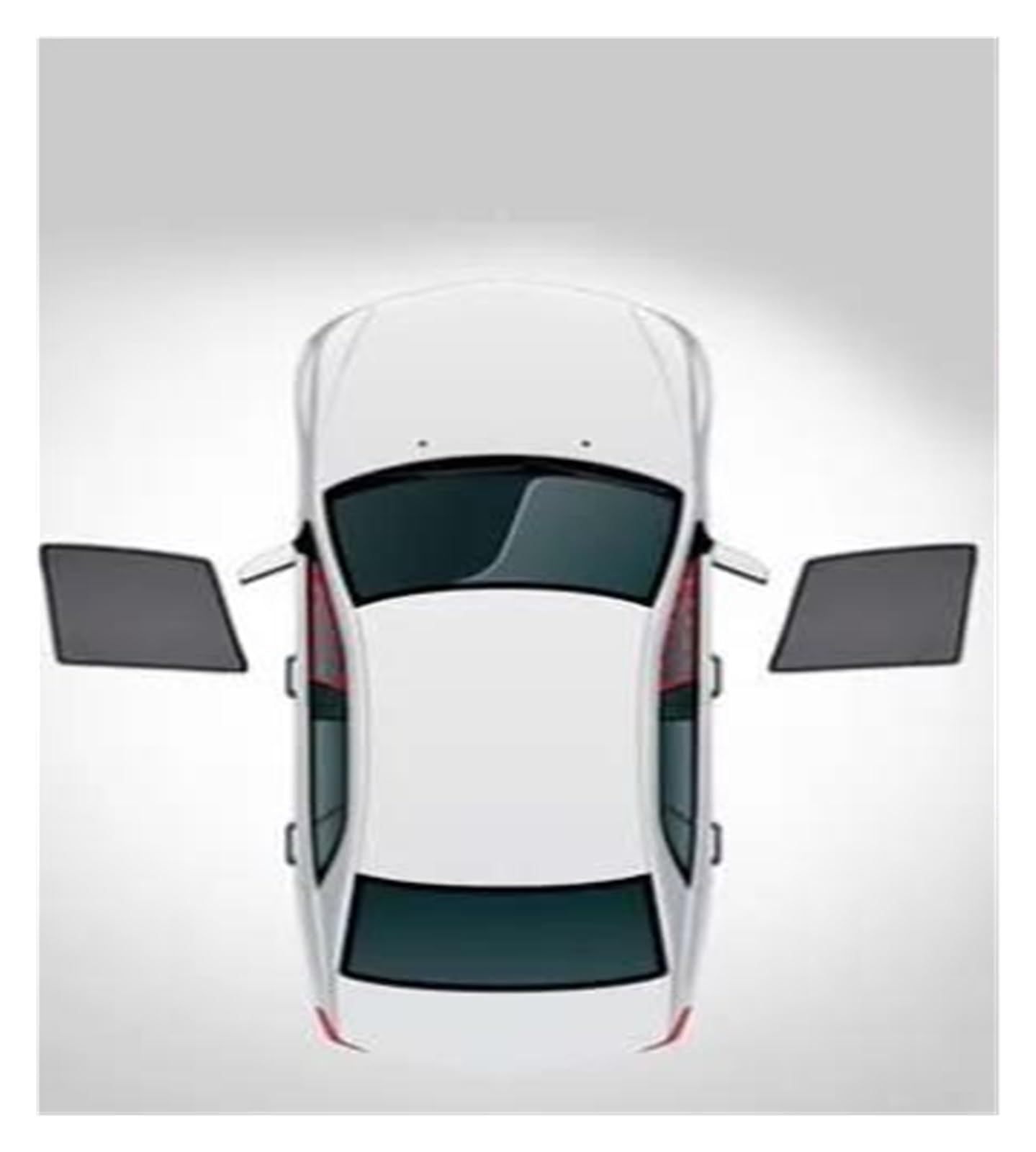 Auto-Sonnenschutz für Toyota Prius 30 für 20 für 50, magnetischer Sonnenschutz für Seitenfenster, Sonnenblende, Isolierung, Fensterblenden (einfarbig) von SASFDSG
