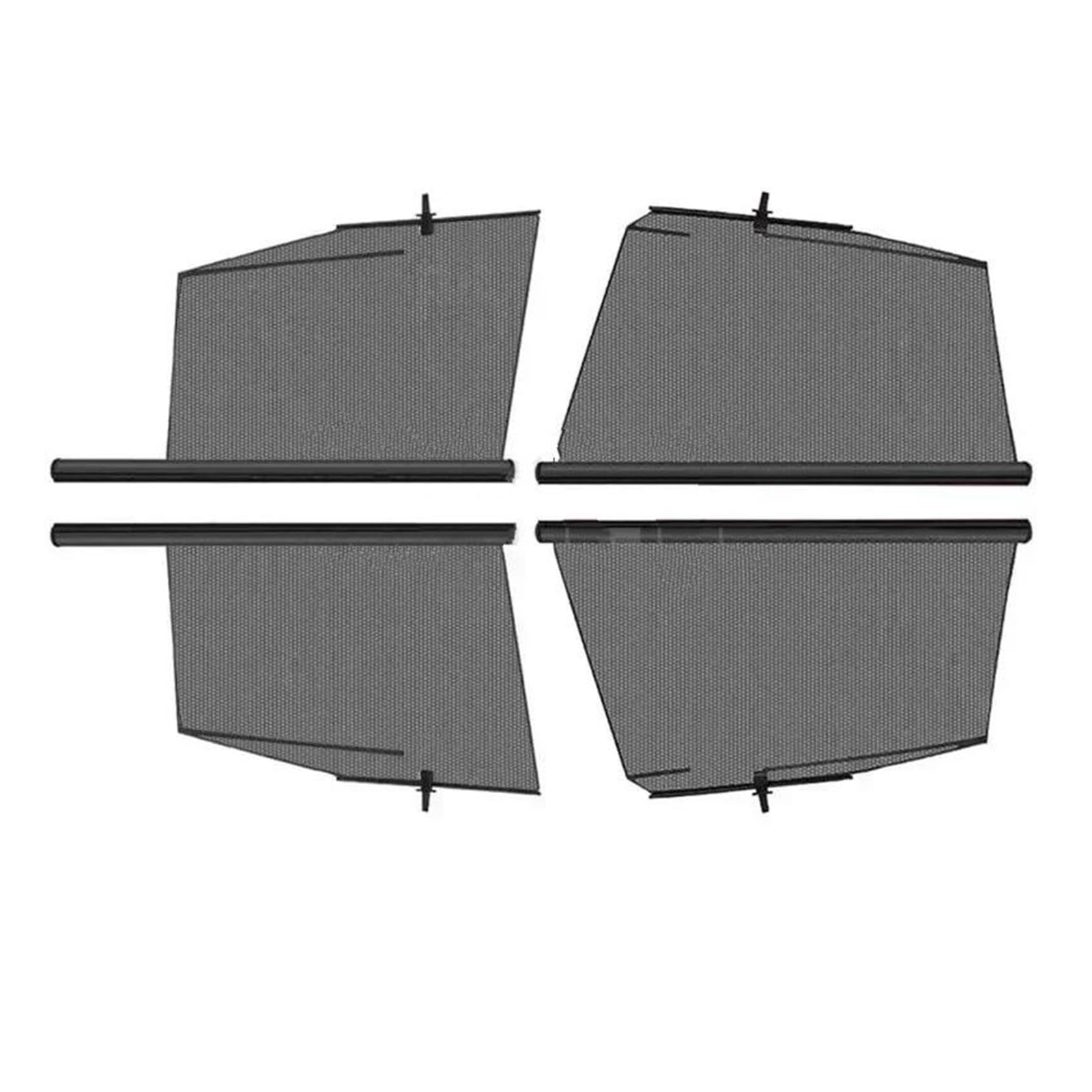 Autofenster-Sonnenblenden für Kia für Pegas 2017–2024, automatisches Anheben von Fensterblenden (17–24 – 4 Stück) von SASFDSG