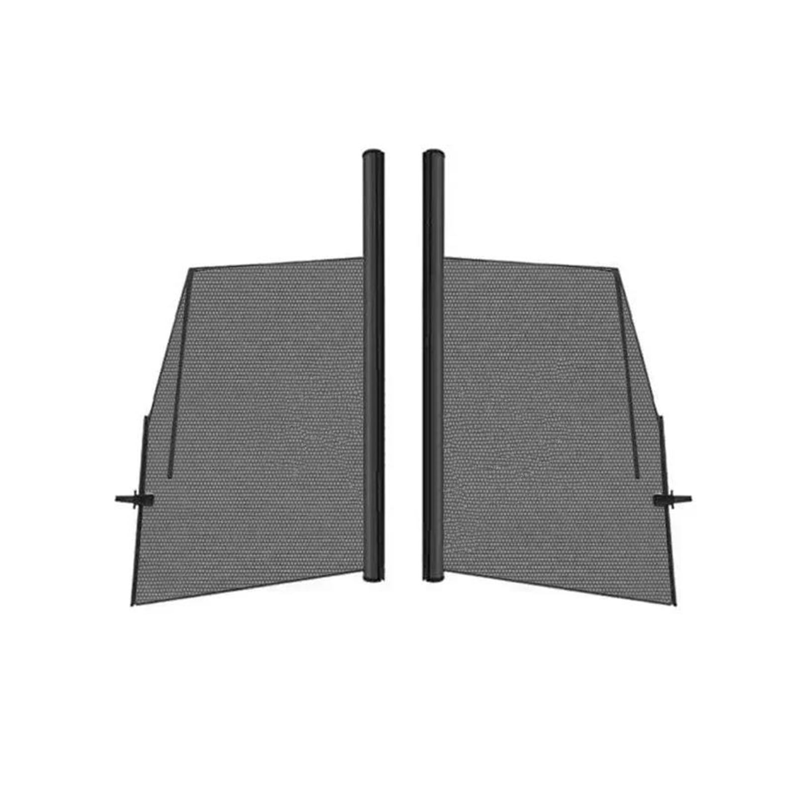 Autofensterblenden für Toyota RAV4 2009–2023, Auto-Lift-Fenstervisier, Front- und Heckscheibe, Sonnenschutz, Fensterschutz (2009–2012, 2 Stück) von SASFDSG