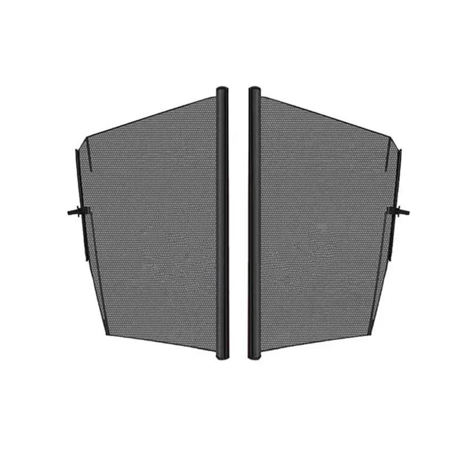Autofensterblenden für Toyota RAV4 2009–2023, Autofenstervisier, Front- und Heckscheibe, Sonnenschutz, Fensterschutz (2013–2019 hinten, 2 Stück) von SASFDSG