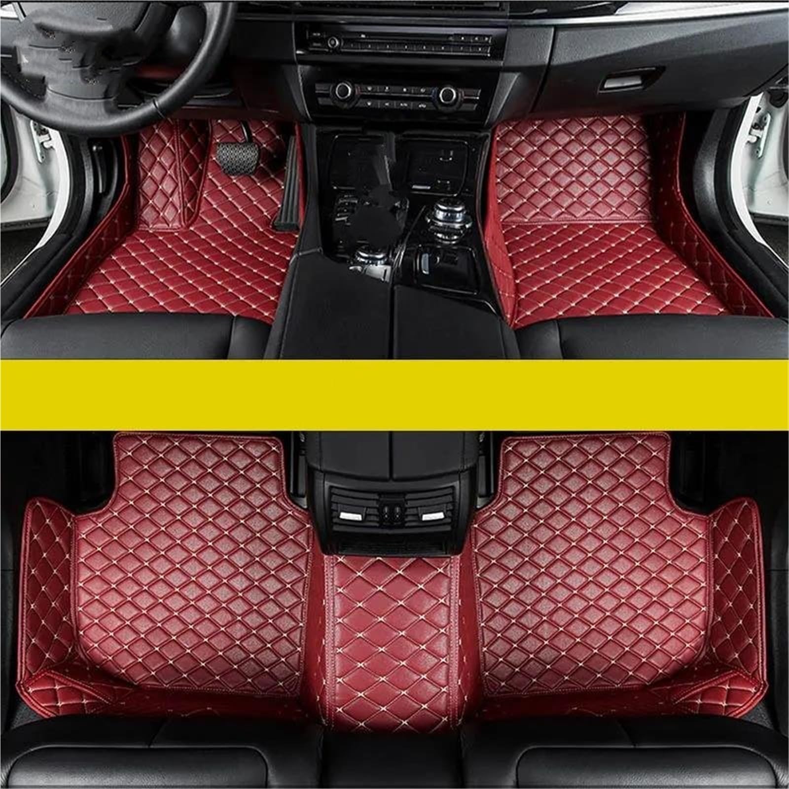 FuÃŸmatten Teppiche Für X2 Für F39 2017 2018 2019 2020 2021 2022 2023 Auto Fußmatten Auto Teppiche Fuß Coche Zubehör Auto Matten Teppiche(Rotwein) von SASFDSG