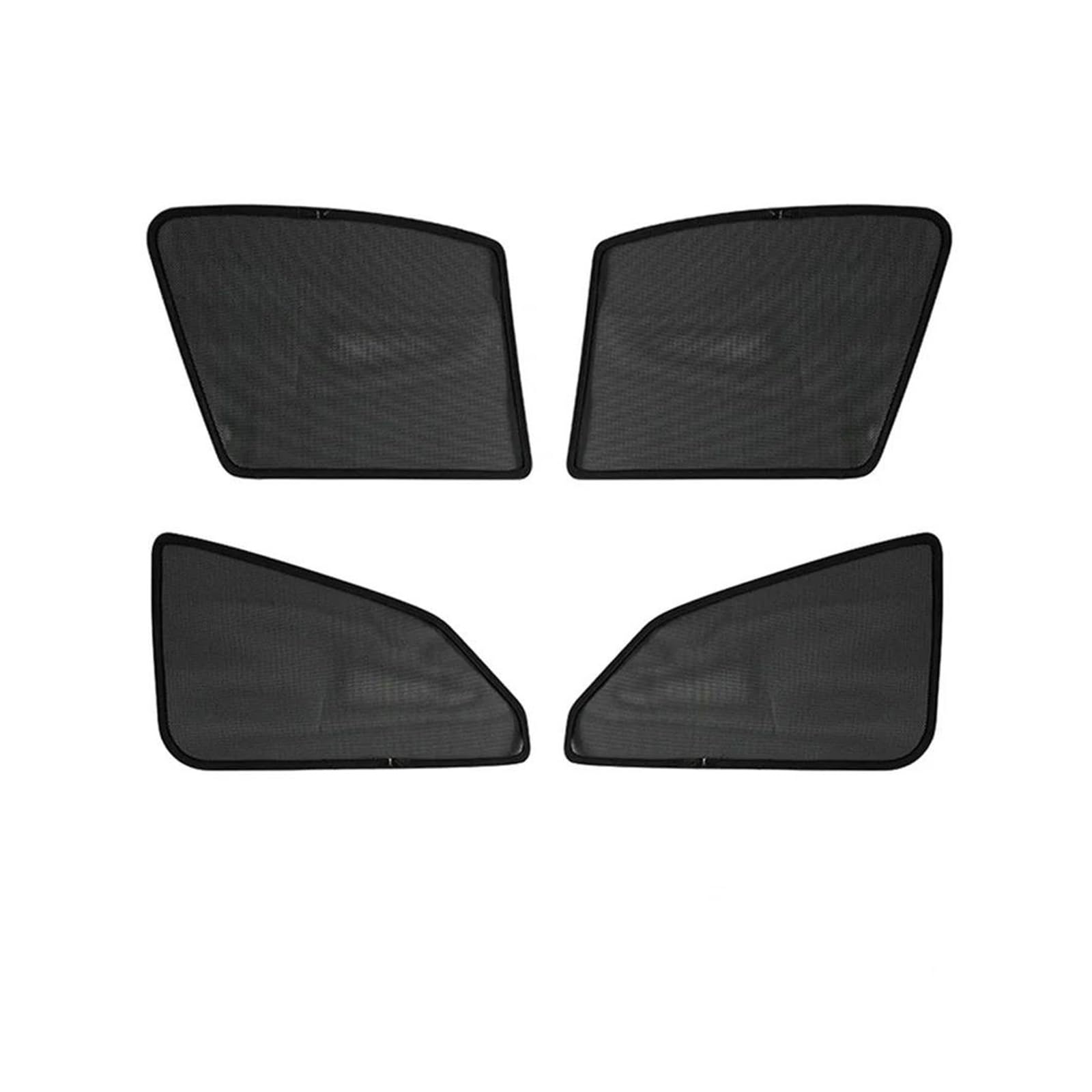 Magnetische Auto-Seitenfenster-Sonnenblenden für Toyota CHR 2017–2023, hintere Beifahrerfenster, Sonnenschutz, Netz-Fensterblenden (einfarbig) von SASFDSG
