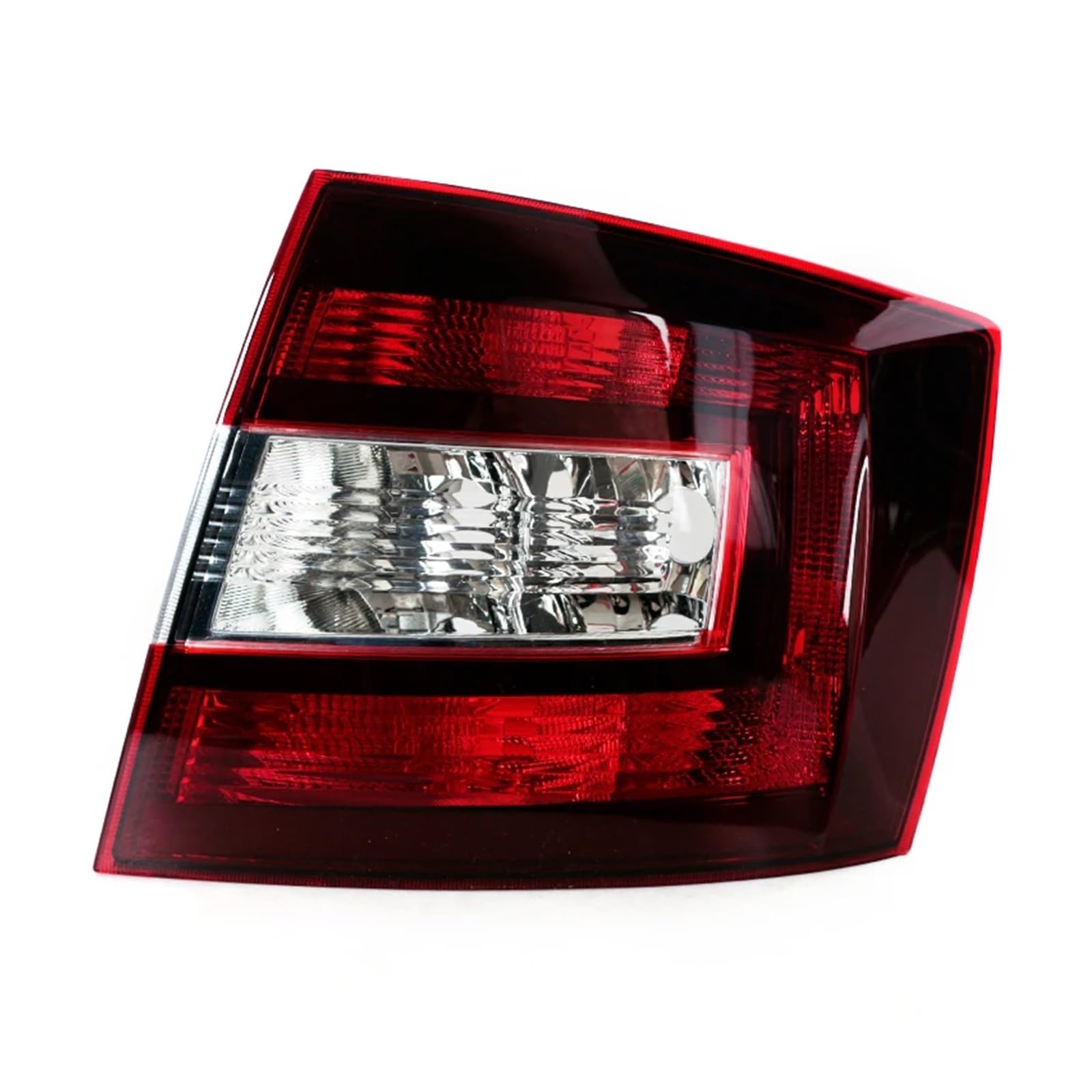 SASFDSG Rücklicht-Rücklichtabdeckung, keine Glühbirne für Skoda für Spaceback 2014, 2015, 2016, 2017, 2018, 2019, Rücklicht, Bremslicht, Warnsignal-Lampe, Auto-Rücklicht (schwarz rechts) von SASFDSG