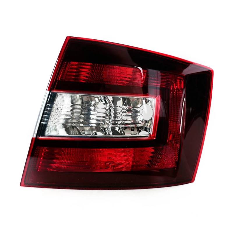 SASFDSG Rücklicht-Rücklichtabdeckung, keine Glühbirne für Skoda für Spaceback 2014, 2015, 2016, 2017, 2018, 2019, Rücklicht, Bremslicht, Warnsignal-Lampe, Auto-Rücklicht (schwarz rechts) von SASFDSG