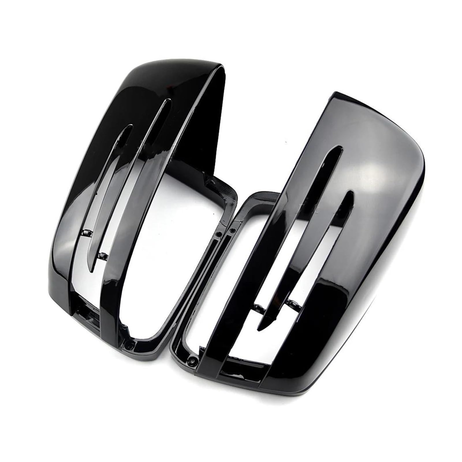 Tür Spiegelkappen 2X Carbon Für Mercedes Für Benz A Für W176 B W246 C W204 E W212 Für Cla W117 gla X156 CLS Klasse W218 Rückspiegel Kappe Rückspiegel Abdeckung(Black A) von SASFDSG