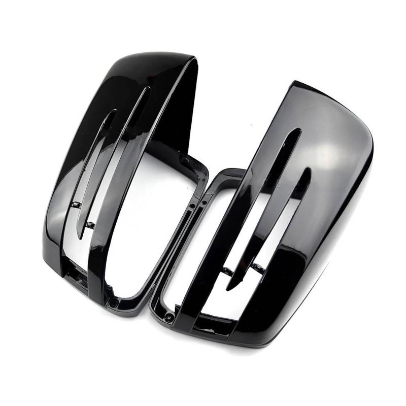 Tür Spiegelkappen 2X Carbon Für Mercedes Für Benz A Für W176 B W246 C W204 E W212 Für Cla W117 gla X156 CLS Klasse W218 Rückspiegel Kappe Rückspiegel Abdeckung(Black A) von SASFDSG