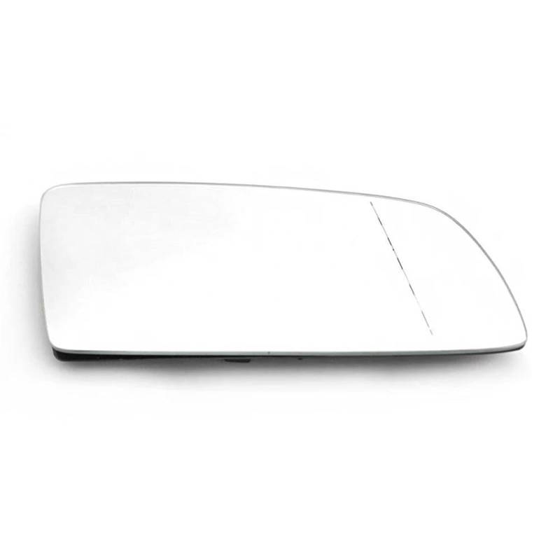 Auto Außenspiegel 1 STÜCKE Auto Seite Beheizte Spiegelglas Rückspiegel Objektiv Links Rechts Für 5 Series Für E60 520d 520i 523li 525li 530li 2004 2005 2006 2007 Spiegelglas Ersatz(White (R)) von SASFZ