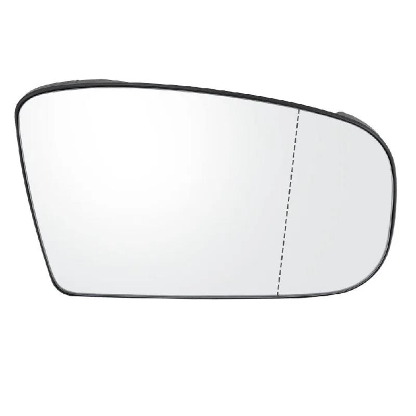 Auto Außenspiegel Für Mercedes Für Benz Für W220 Für W215 1999-2003 Linke Rechte Seitentür Außenspiegelglas Seitenflügel Rückspiegel Beheiztes Spiegelglas Spiegelglas Ersatz(Weiß rechts) von SASFZ