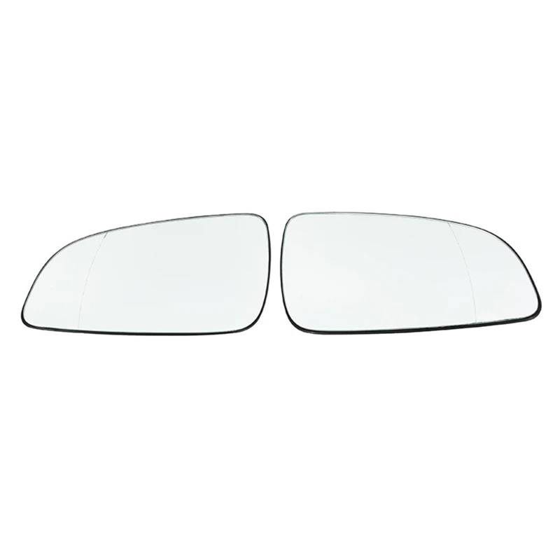 Auto Außenspiegel Für Opel Für Astra Für H 2004 2005 2006 2007 2008 Autoaußenteile Autotürseitenrückspiegel Außenspiegelglas Rückansicht Weiß Beheizt Spiegelglas Ersatz(A pair) von SASFZ