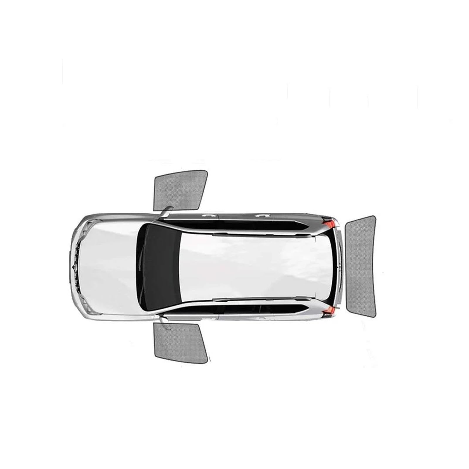 Sonnenblende Auto Auto Sonnenschutz UV-Schutz Sonnenschutz Auto Vorhang Auto Seitenfenster Sonnenblende Für Lexus Für Rx350 Für Fsport 2017 von SASFZ