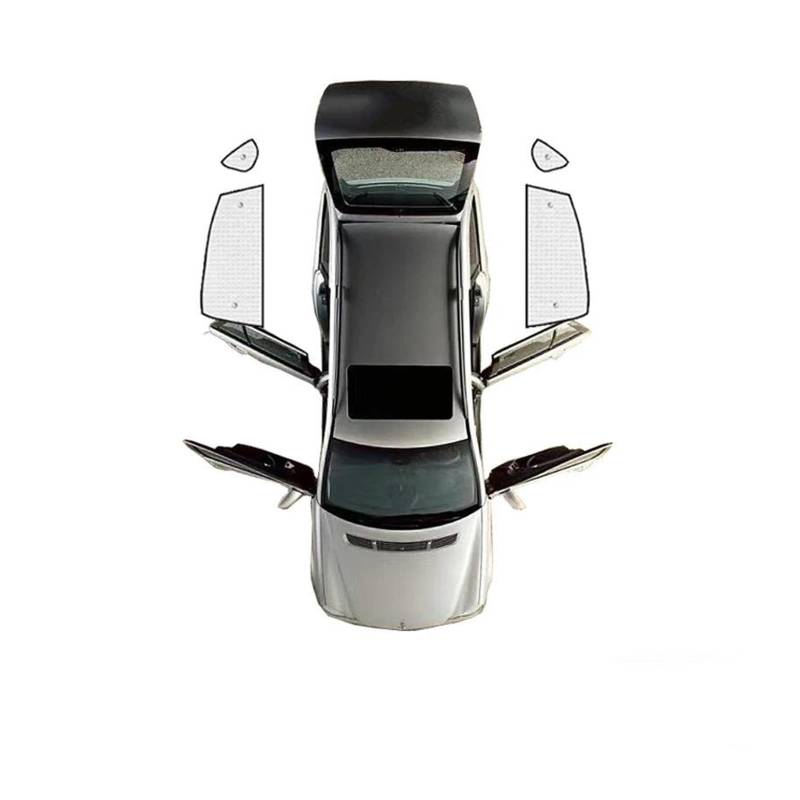 Sonnenblende Auto Auto-Sonnenschutz für Subaru für Crosstrek für XV GP GT 2012–2021 Sonnenschutzvisier Windschutzscheibenmatte Seitenfenstervorhang(Rear Windshield) von SASFZ