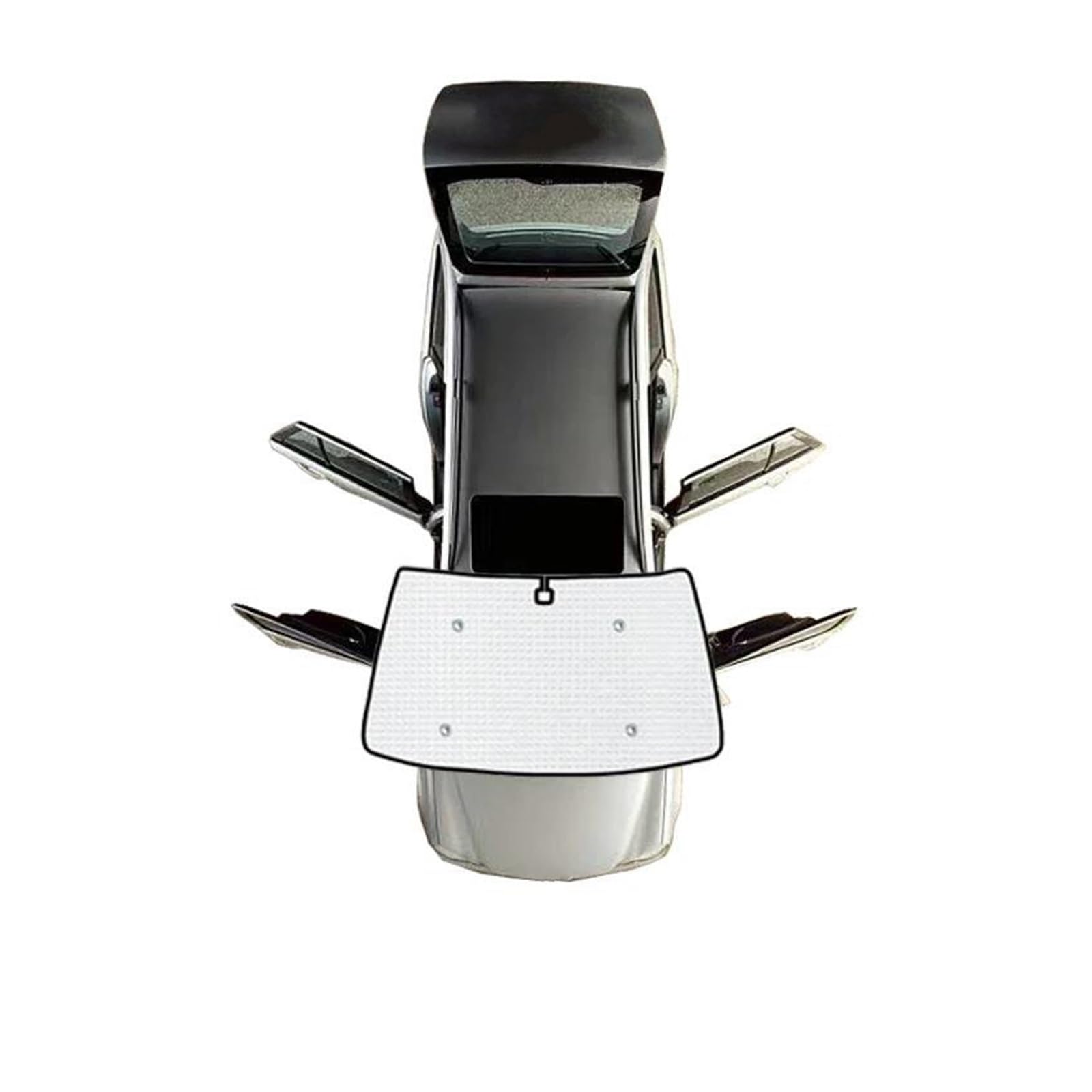 Sonnenblende Auto Auto-Sonnenschutz für Toyota für Corolla für E140 für E150 für MK10 10 2007–2013 vollständige Abdeckung Fensterblendenmatten(Front Windshield) von SASFZ